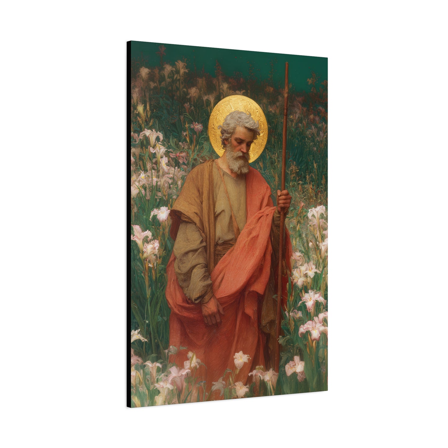 Saint James the Lesser - Museum Wrapped Canvas - Sanctified Souls Print - Religious Art for your Home - Catholic Patron Saint Art