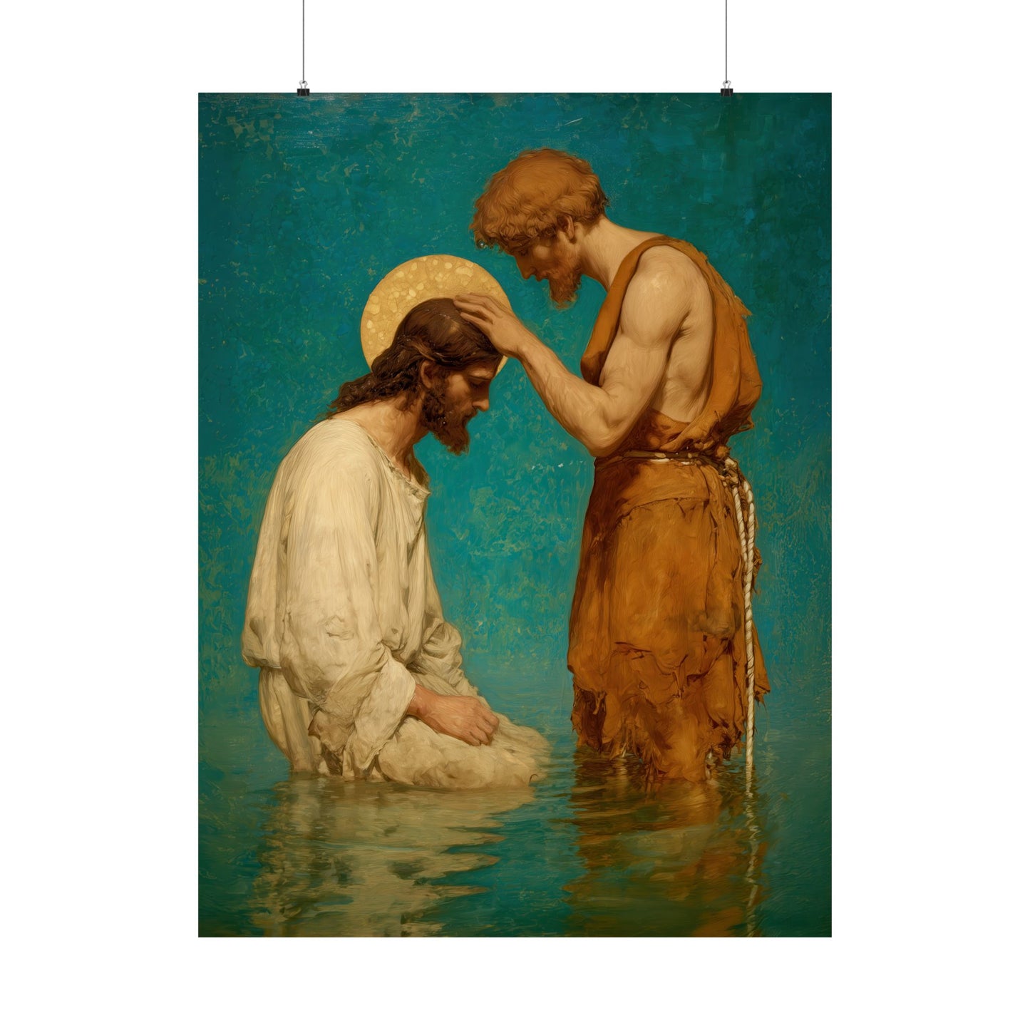 Saint John the Baptist, The Prophet and the Promise - Sanctified Souls Print - Multiple Sizes - Premium Matte Vertical Posters