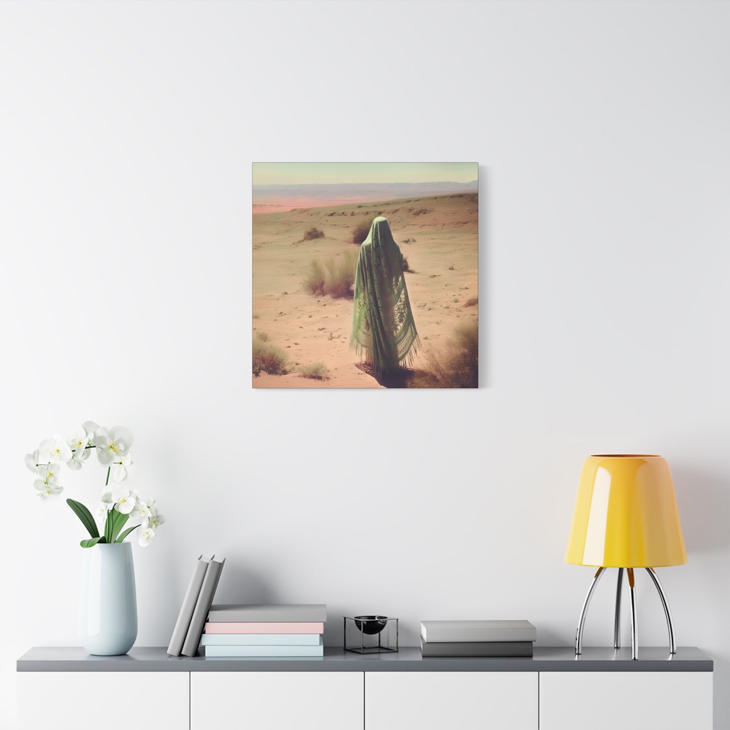 Saint Theodora of Alexandria - Museum Wrapped Canvas - Sanctified Souls Print - Desert Mothers Series - Fine art Print - Religiou