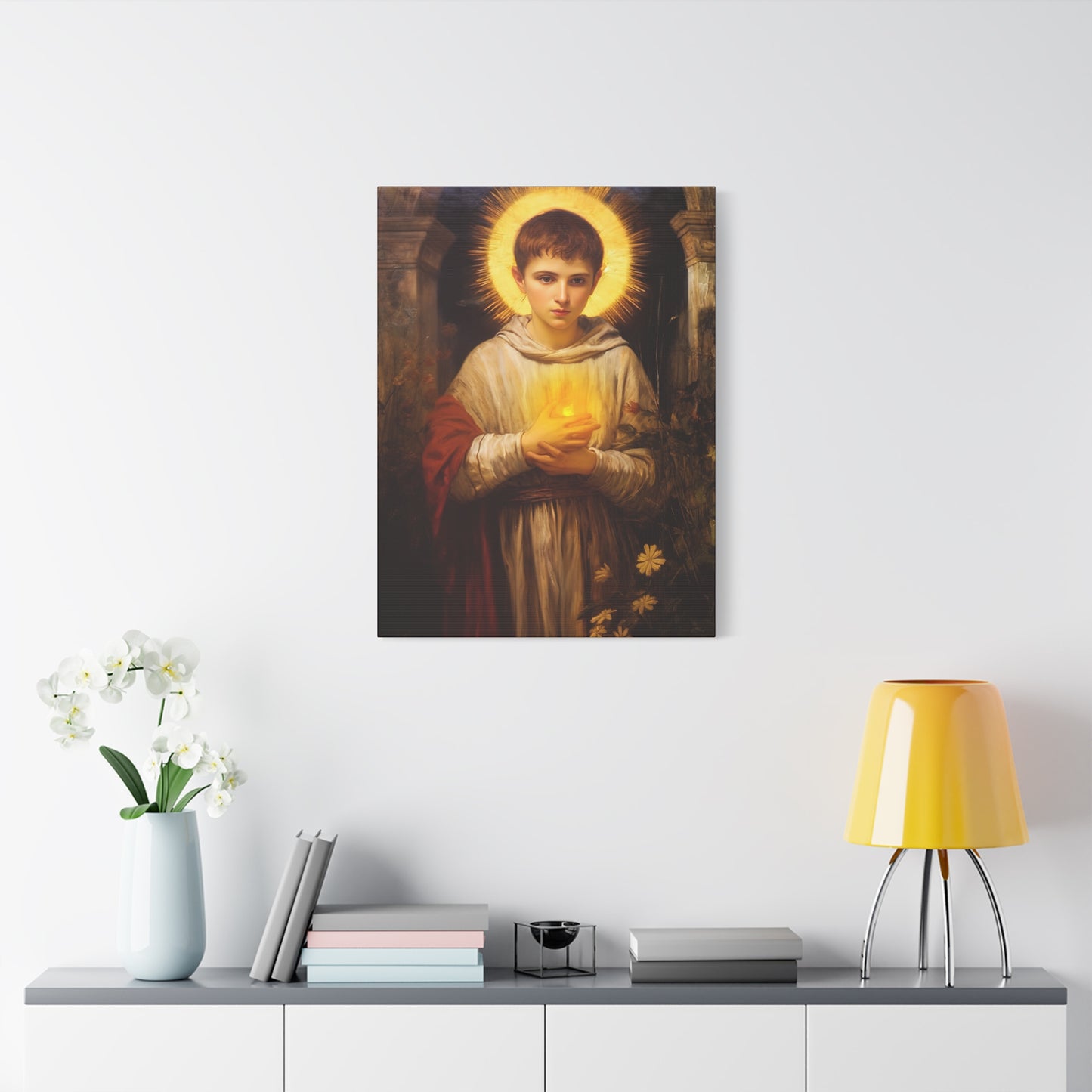 Saint Tarsicius - Museum Wrapped Canvas - Sanctified Souls Print - Religious Art for your Home
