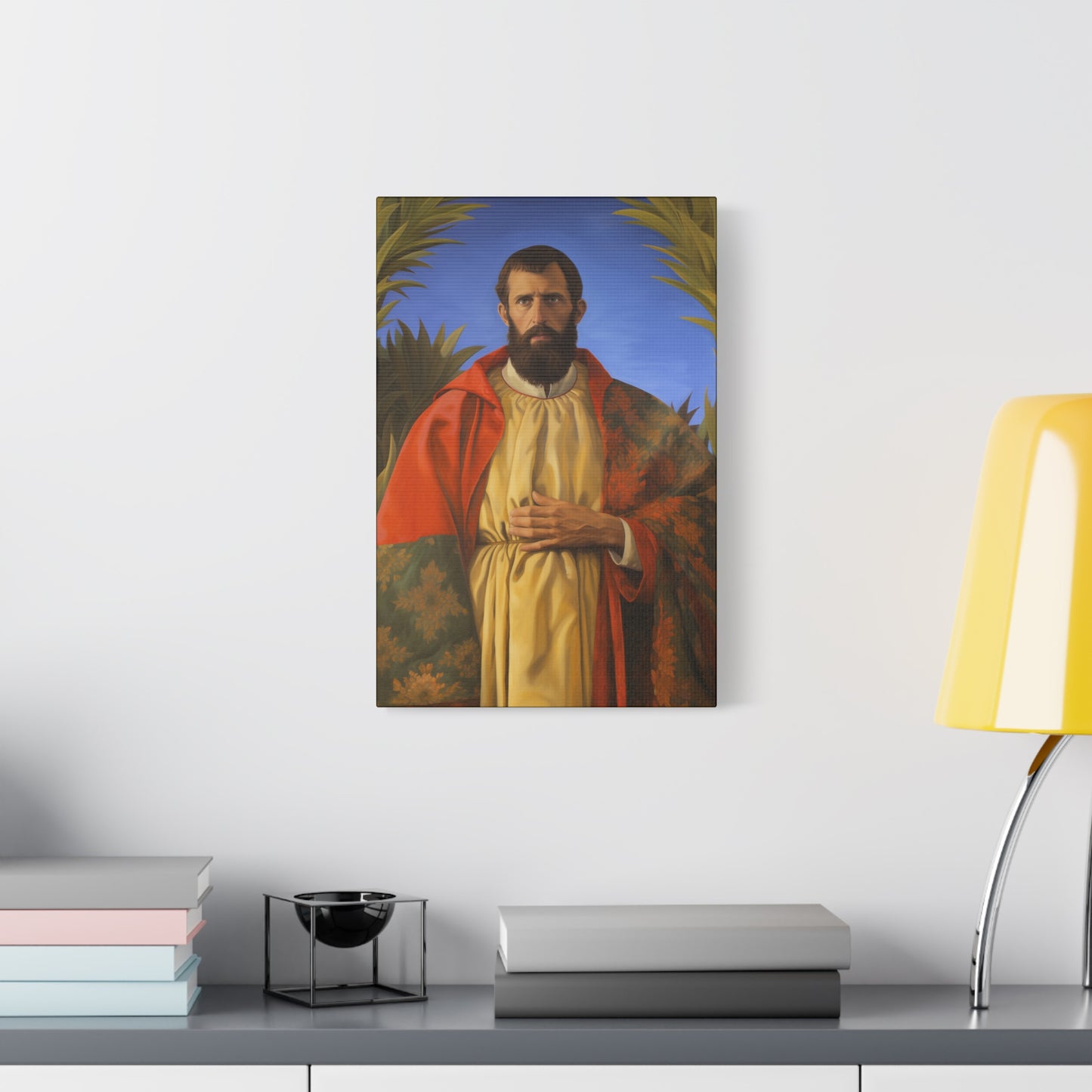 Saint Thomas the Apostle - Museum Wrapped Canvas - Sanctified Souls Print - Religious Art for your Home