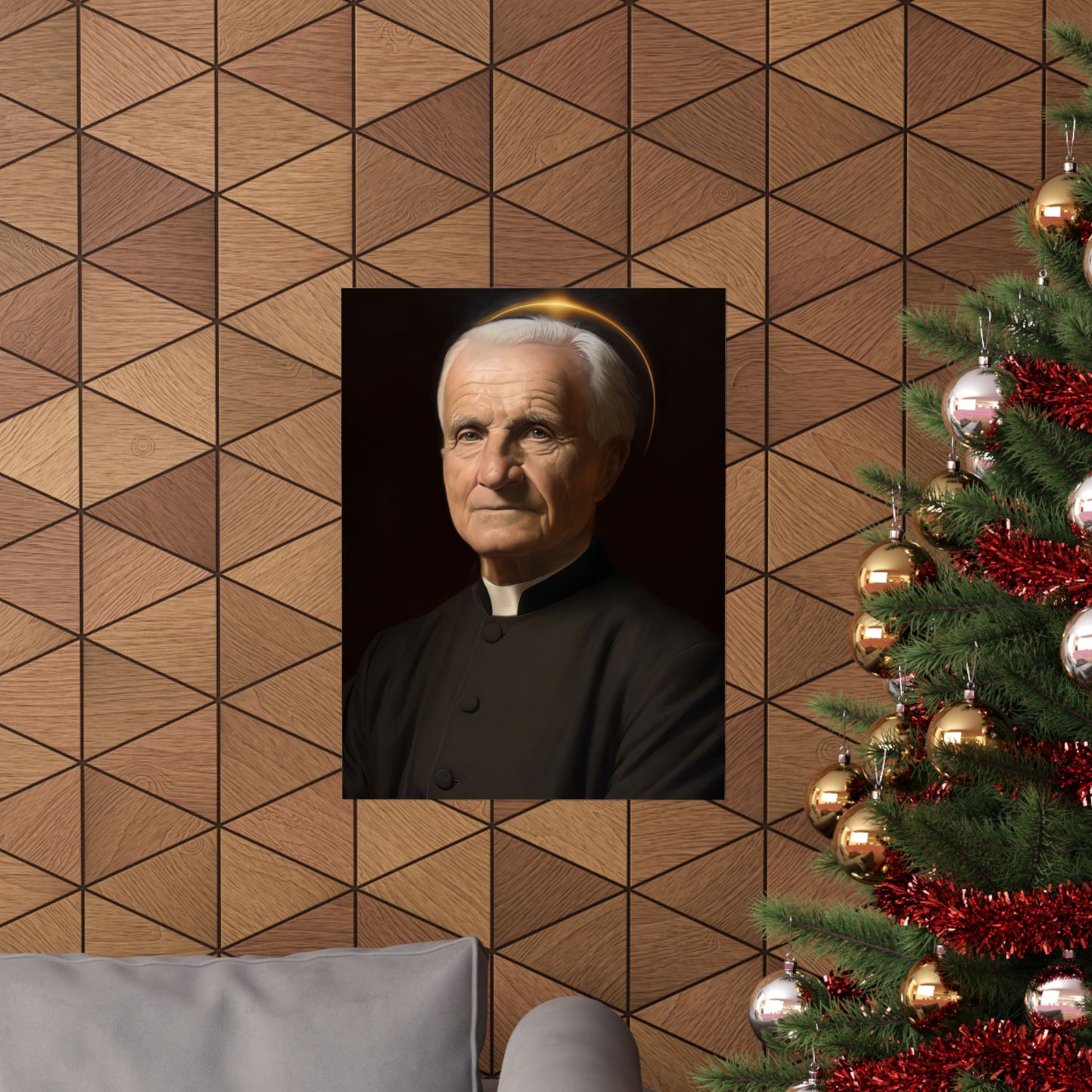 Saint André Bessette - Sanctified Souls Print - Multiple Sizes - Premium Matte Vertical Posters