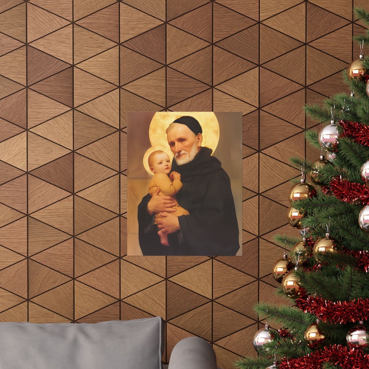 Saint Bernardino Realino Poster Print - Sanctified Souls Print - Multiple Sizes - Premium Posters - Catholic Art for your home
