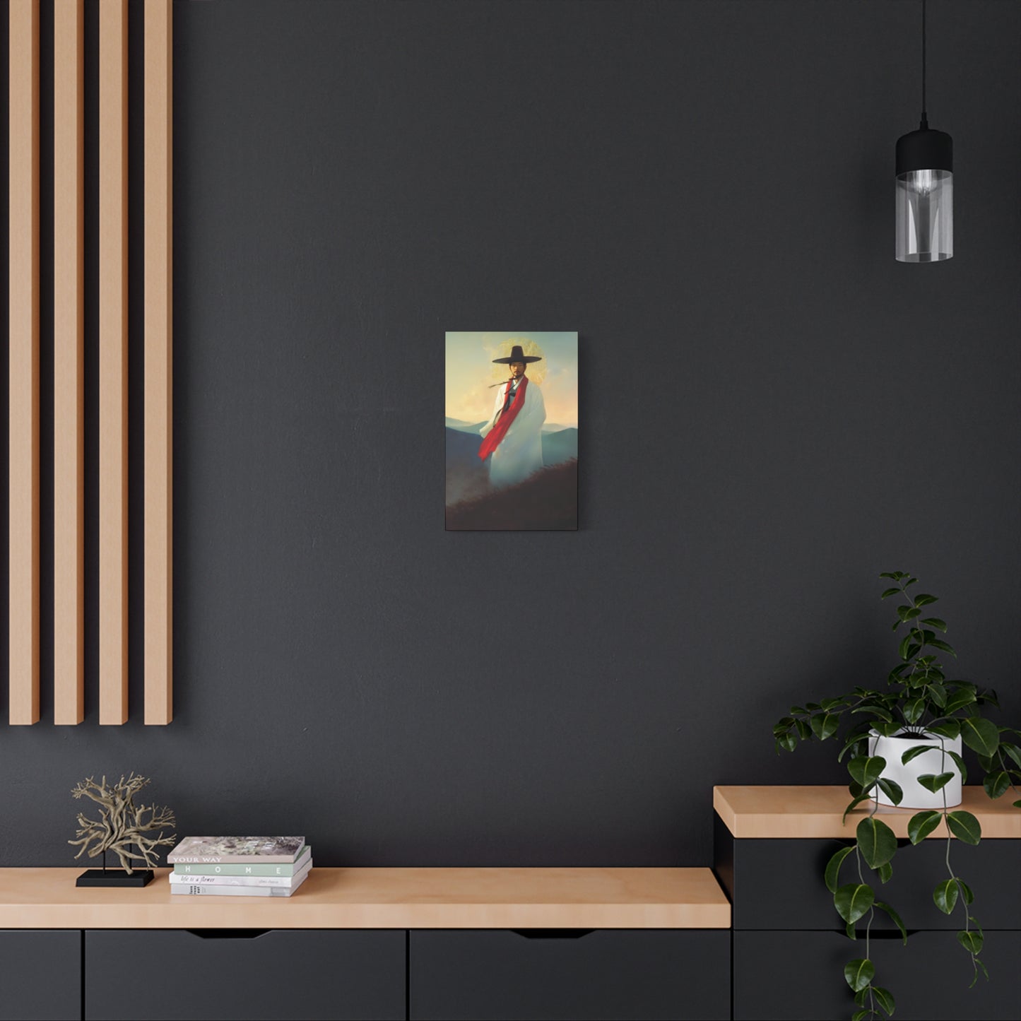 Saint Andrew Kim Taegon - Multiple Sizes - Catholic Home art - Museum Wrapped Canvas - Sanctified Souls Print - Martyr Saint
