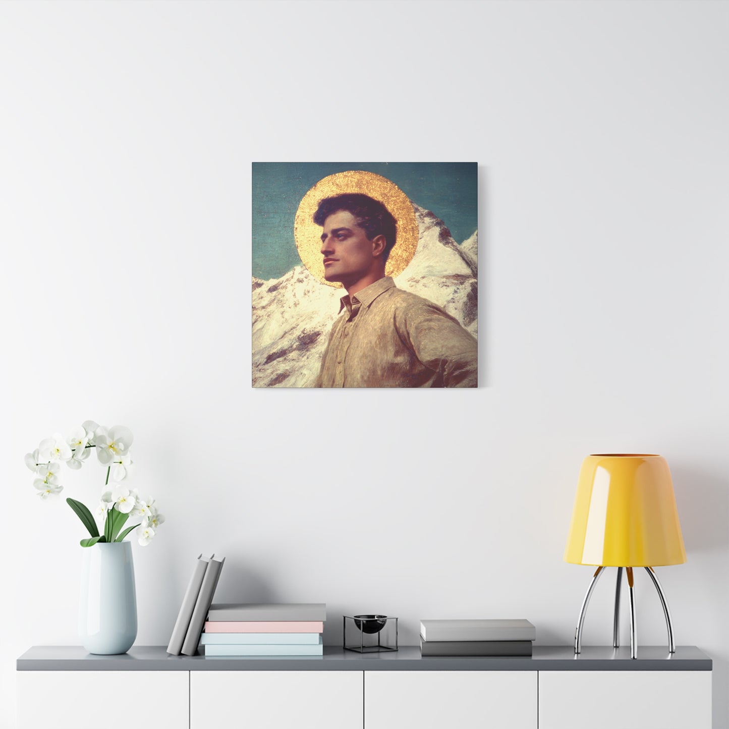 Saint Pier Giorgio Frassati - Museum Wrapped Canvas - Sanctified Souls Print - Religious Art for your Home - Catholic Patron Saint Art