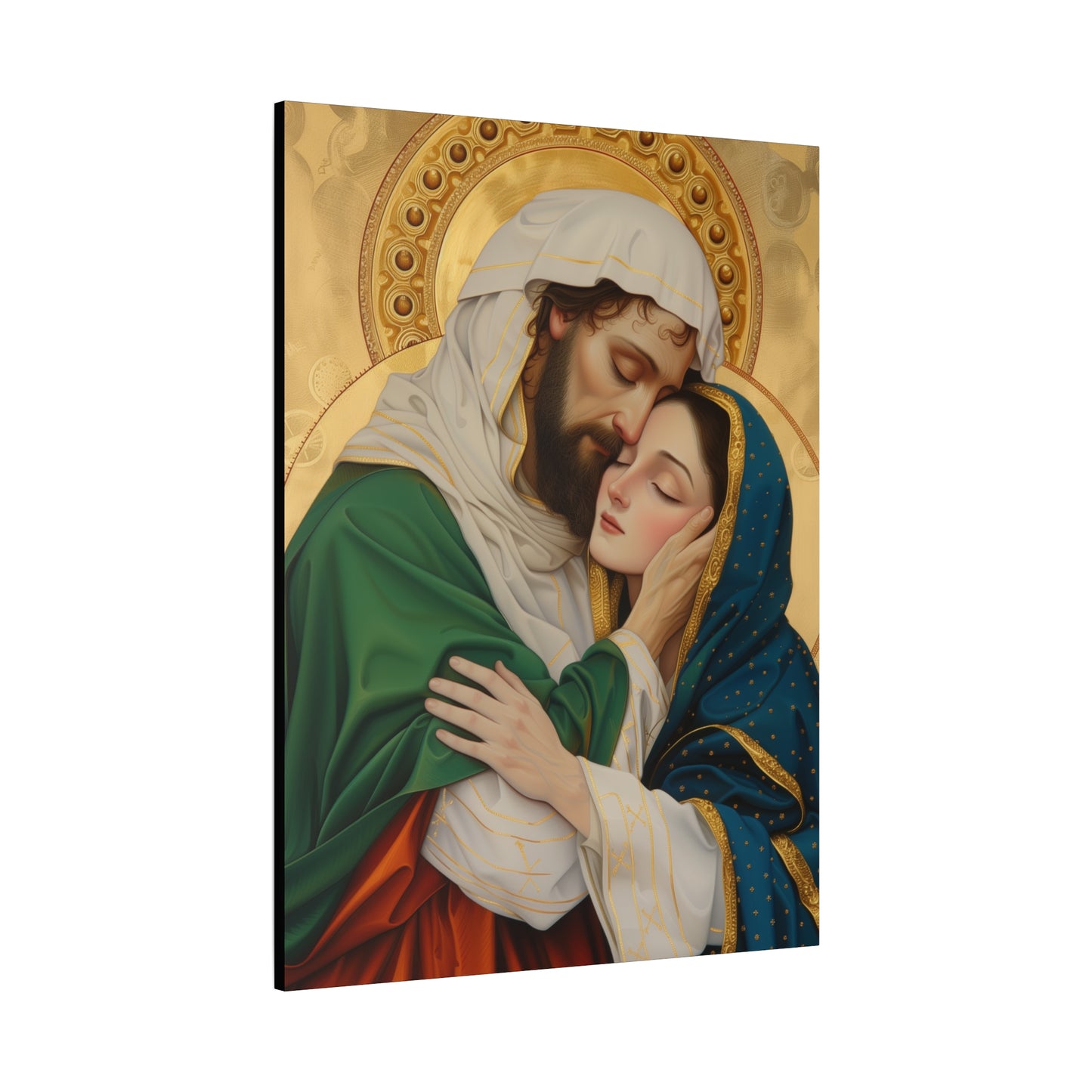 Saints Aquila and Priscilla - Museum Wrapped Canvas - Sanctified Souls Print - Religious Art for your Home - Religious Wall Art - Print