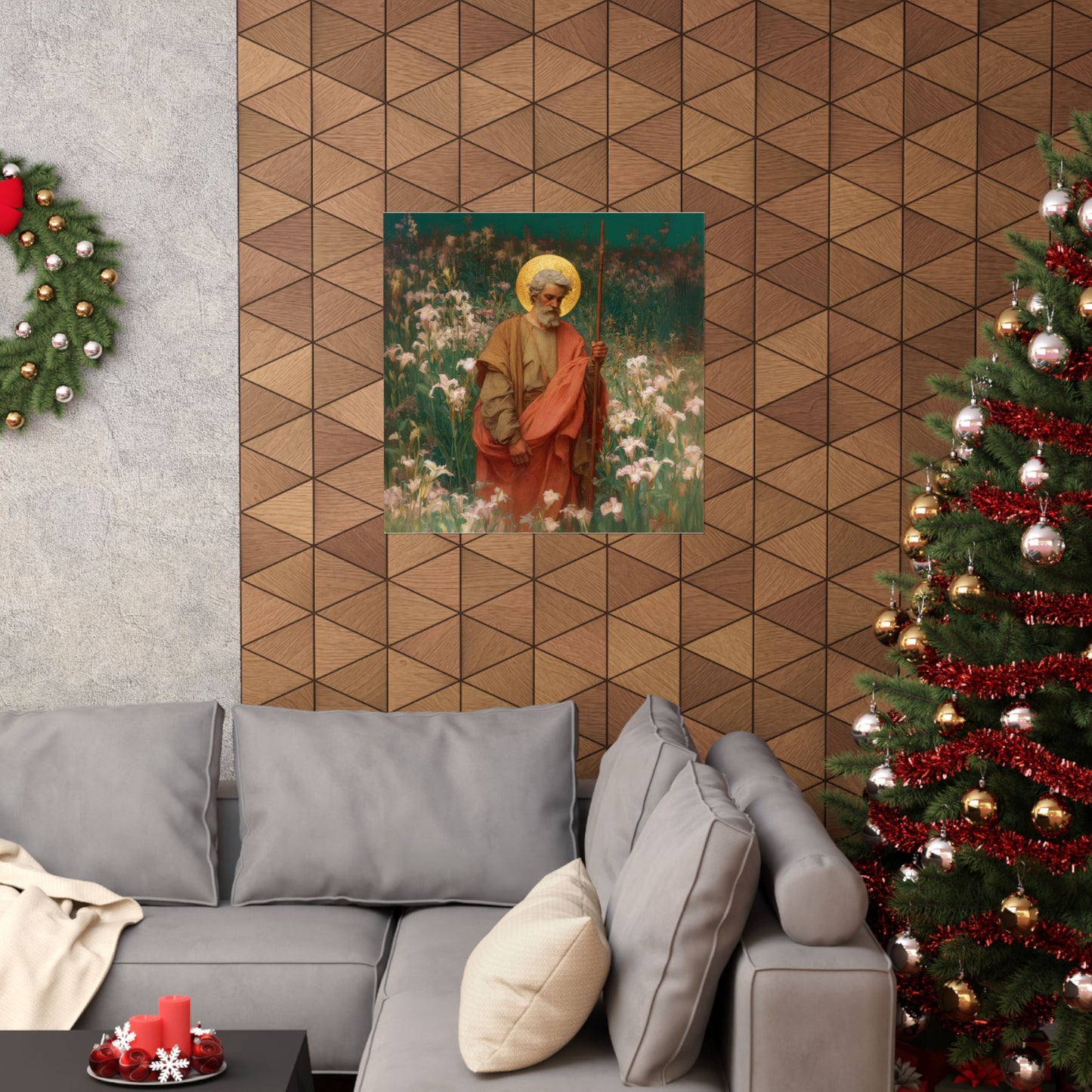 Saint James the Lesser - Sanctified Souls Print - Multiple Sizes - Premium Posters - Catholic Art - Christian Home Decor Artwork