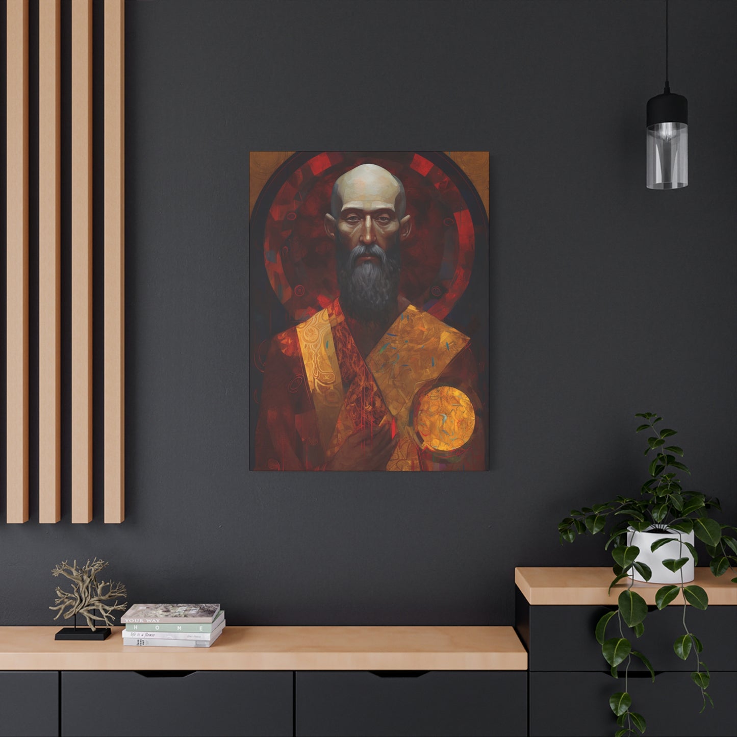 Saint Bartholomew Canvas Print - Multiple Sizes - Catholic Home art - Museum Wrapped Canvas - Sanctified Souls Print