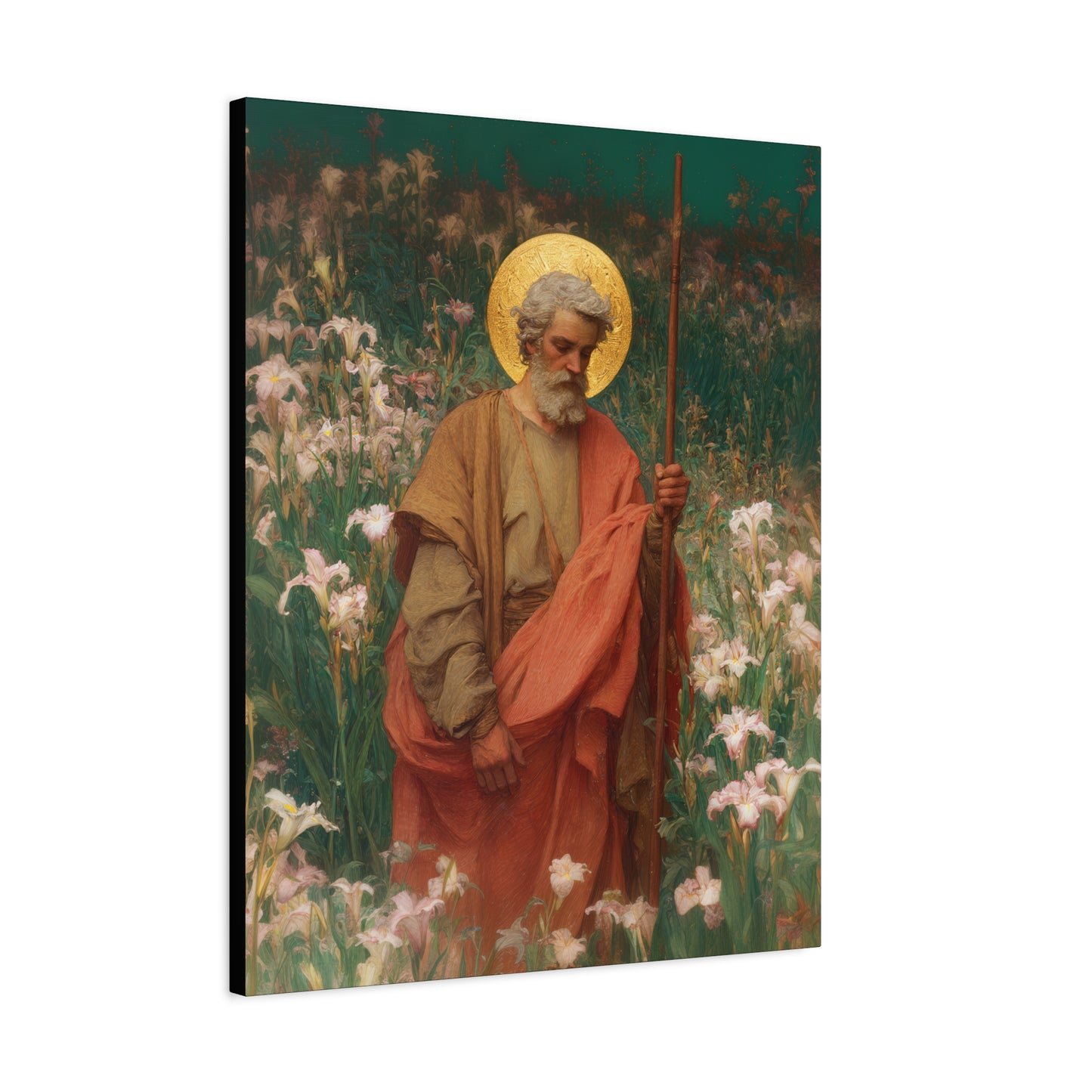 Saint James the Lesser - Museum Wrapped Canvas - Sanctified Souls Print - Religious Art for your Home - Catholic Patron Saint Art