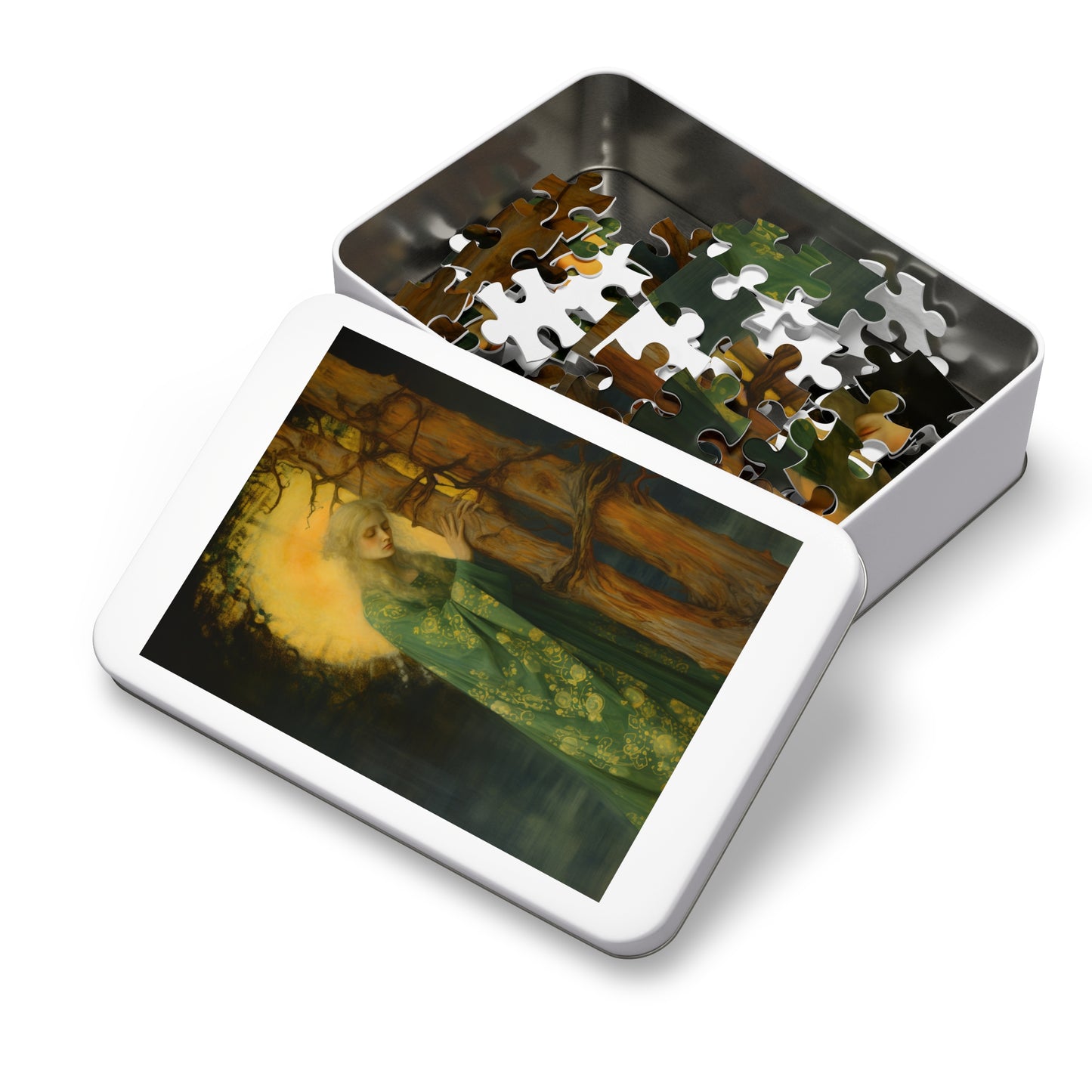 Saint Afra - Puzzle and Keepsake Tin - Religious Jigsaw Puzzle (30, 110, 252, 500,1000-Piece) - Religious Puzzle