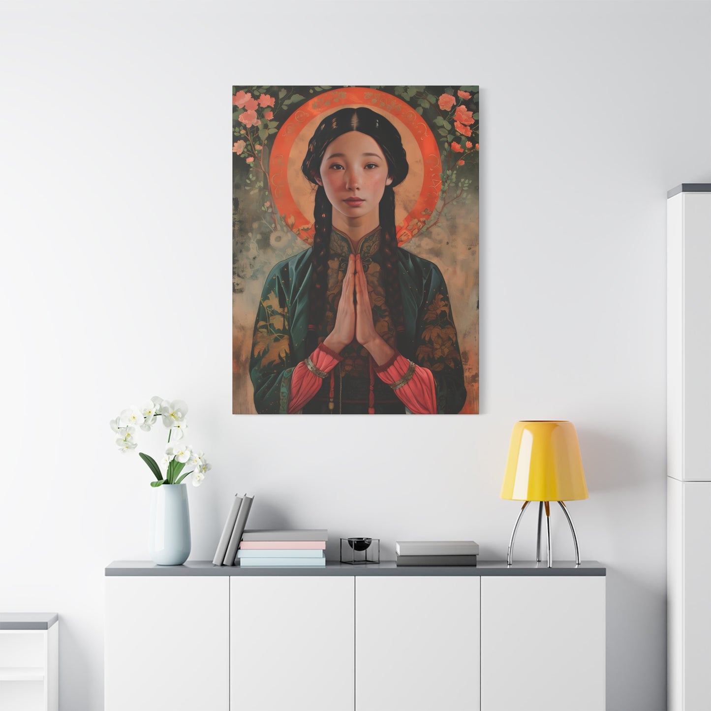 Saint Anna Wang - Museum Wrapped Canvas - Sanctified Souls Print - Art for your Home - Religious Art - Martyr of China