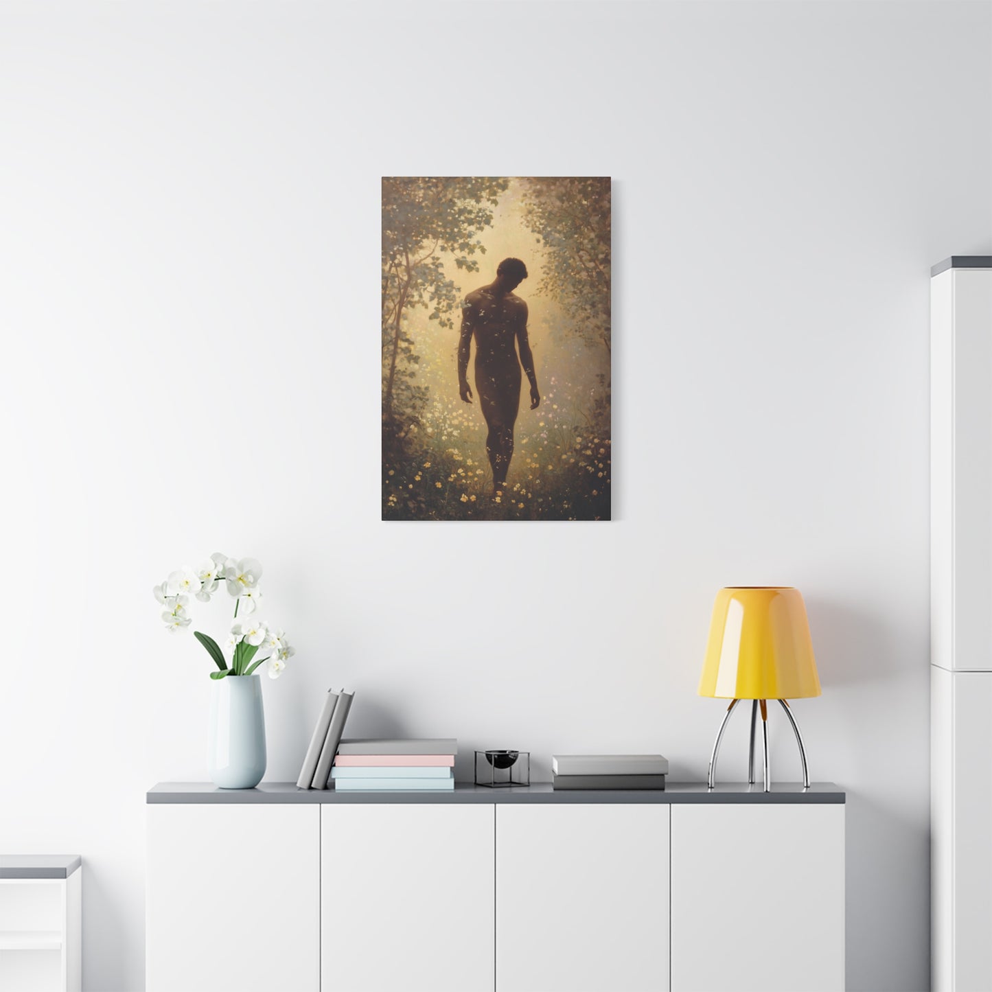 Saint Adam - Museum Wrapped Canvas - Sanctified Souls Print - Religious Art for your Home