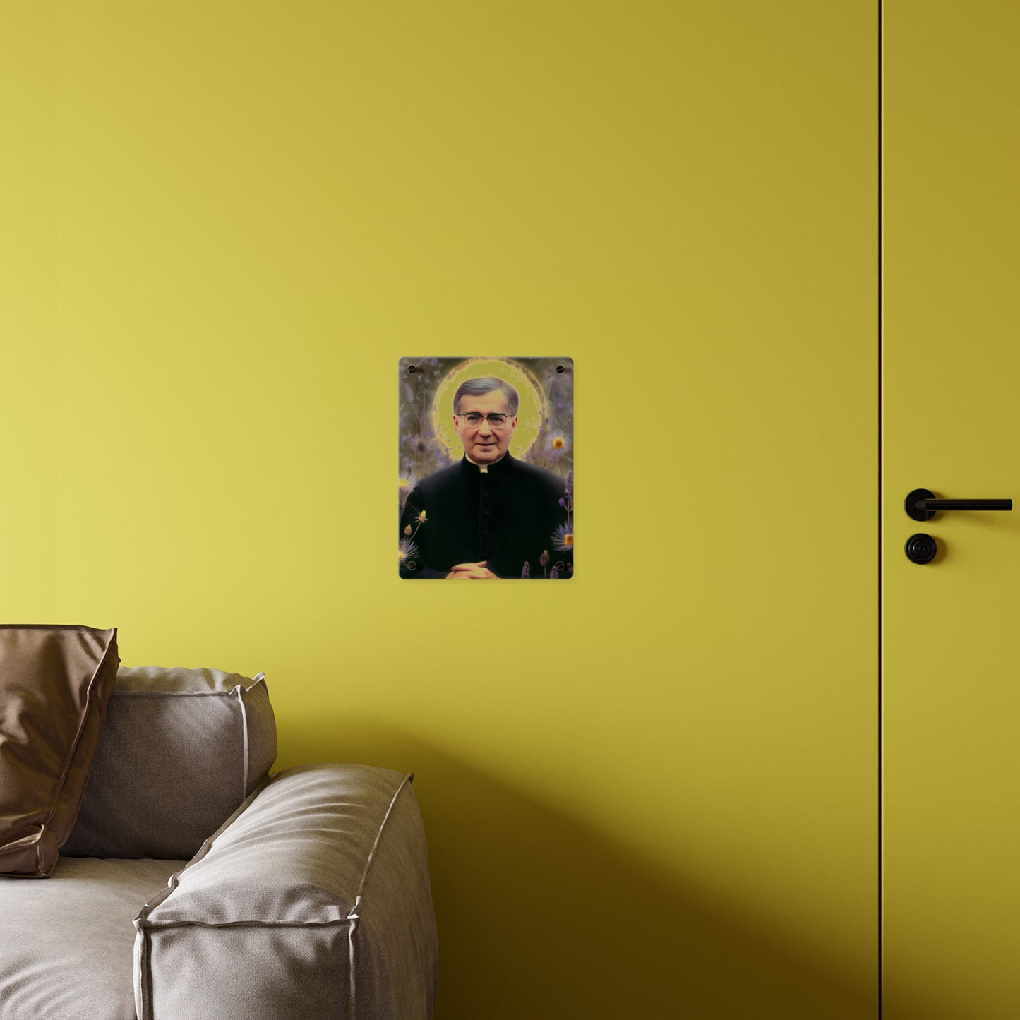 Saint Josemaría Escrivá de Balaguer Acrylic Wall Art Panel - Ready to Hang Acrylic Print - Catholic Saint Art
