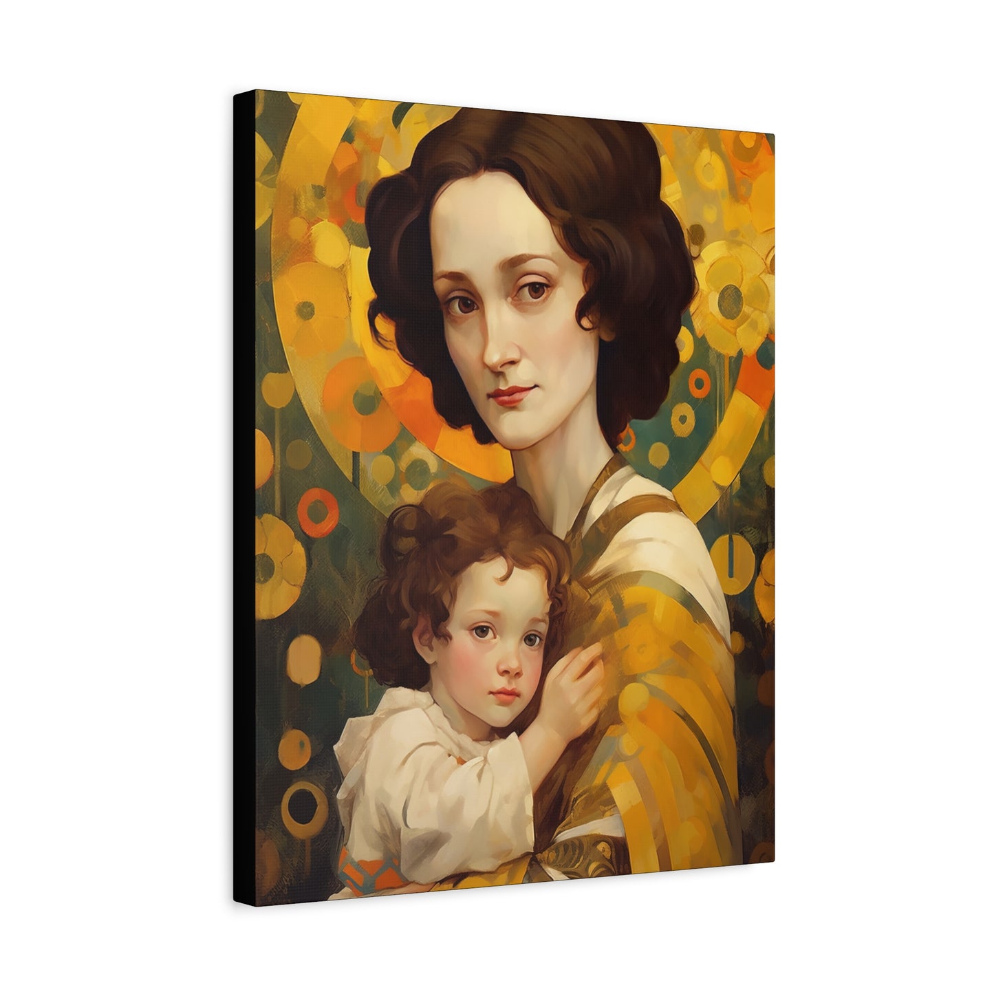 Saint Gianna Beretta Molla - Gallery Wrapped Canvas - Sanctified Souls Print - Religious Art for your Home