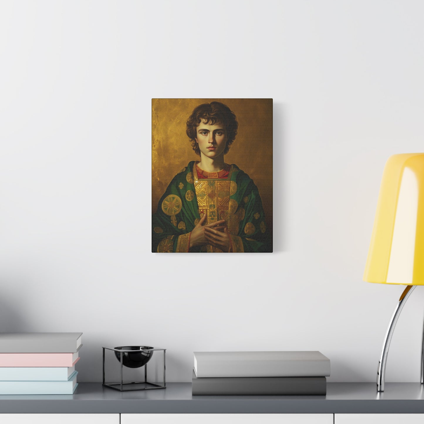 Saint Pantaleon Canvas Print - Multiple Sizes - Catholic Home art - Museum Wrapped Canvas - Sanctified Souls Print