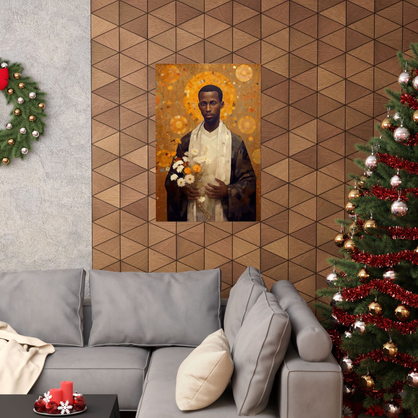 Saint Martin de Porres Print - Sanctified Souls Print - Multiple Sizes - Premium Matte Vertical Posters