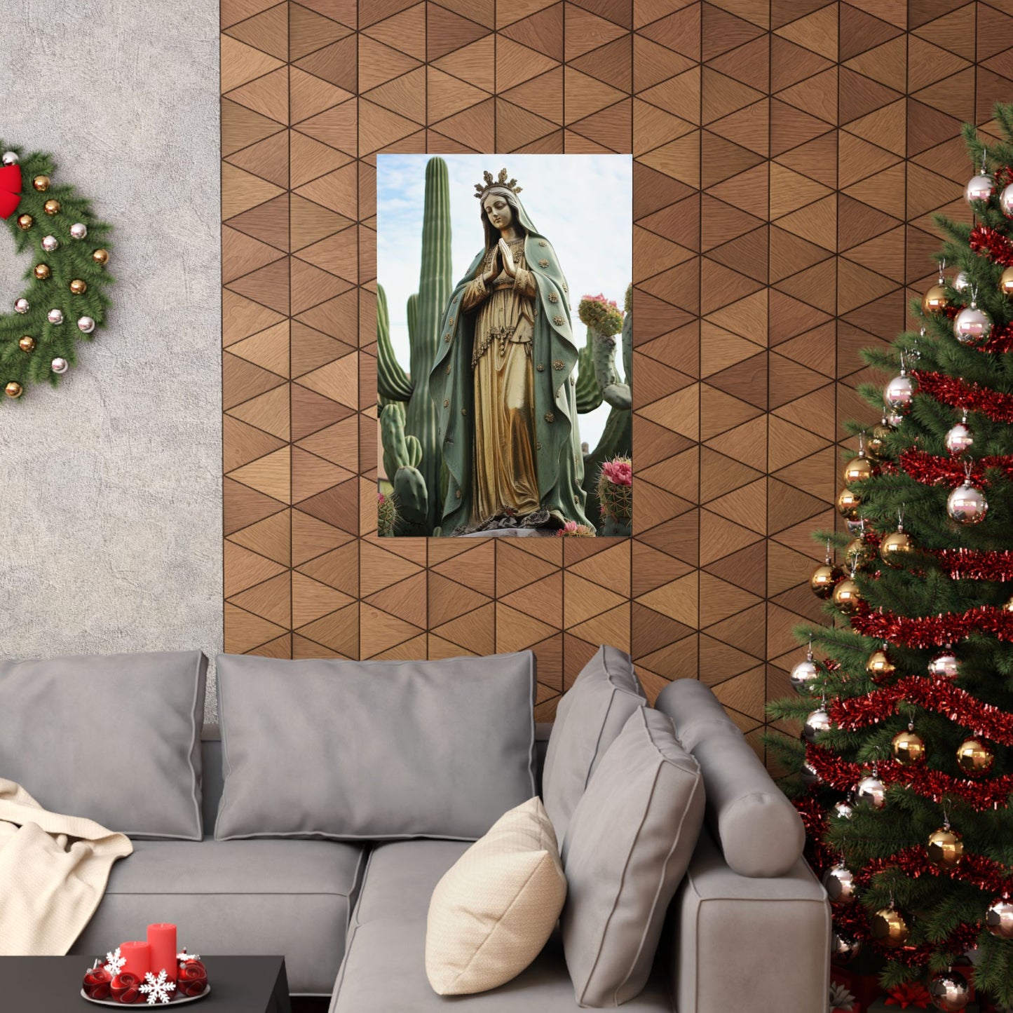 Our Lady of Guadalupe - Sanctified Souls Print - Multiple Sizes - Premium Matte Vertical Posters