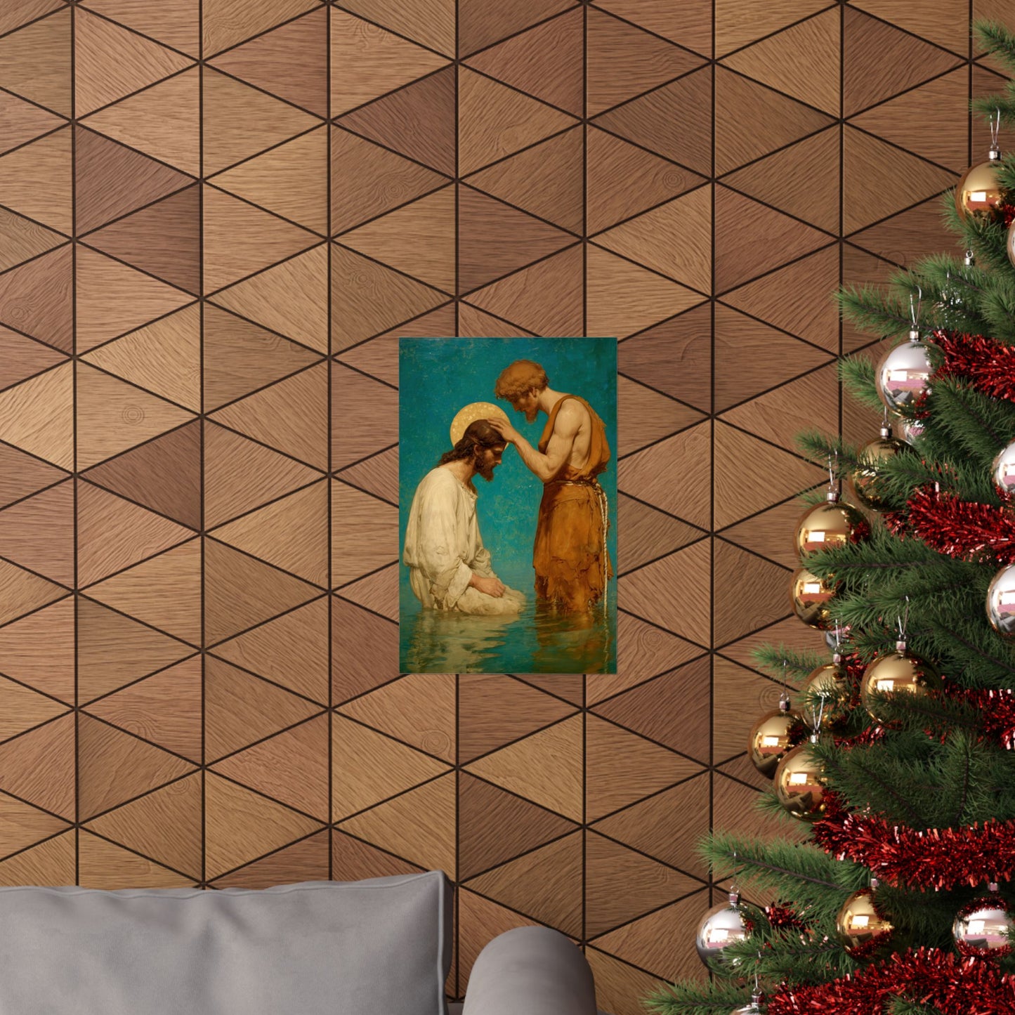 Saint John the Baptist, The Prophet and the Promise - Sanctified Souls Print - Multiple Sizes - Premium Matte Vertical Posters