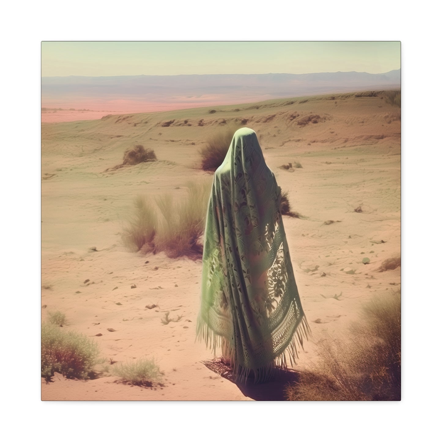 Saint Theodora of Alexandria - Museum Wrapped Canvas - Sanctified Souls Print - Desert Mothers Series - Fine art Print - Religiou
