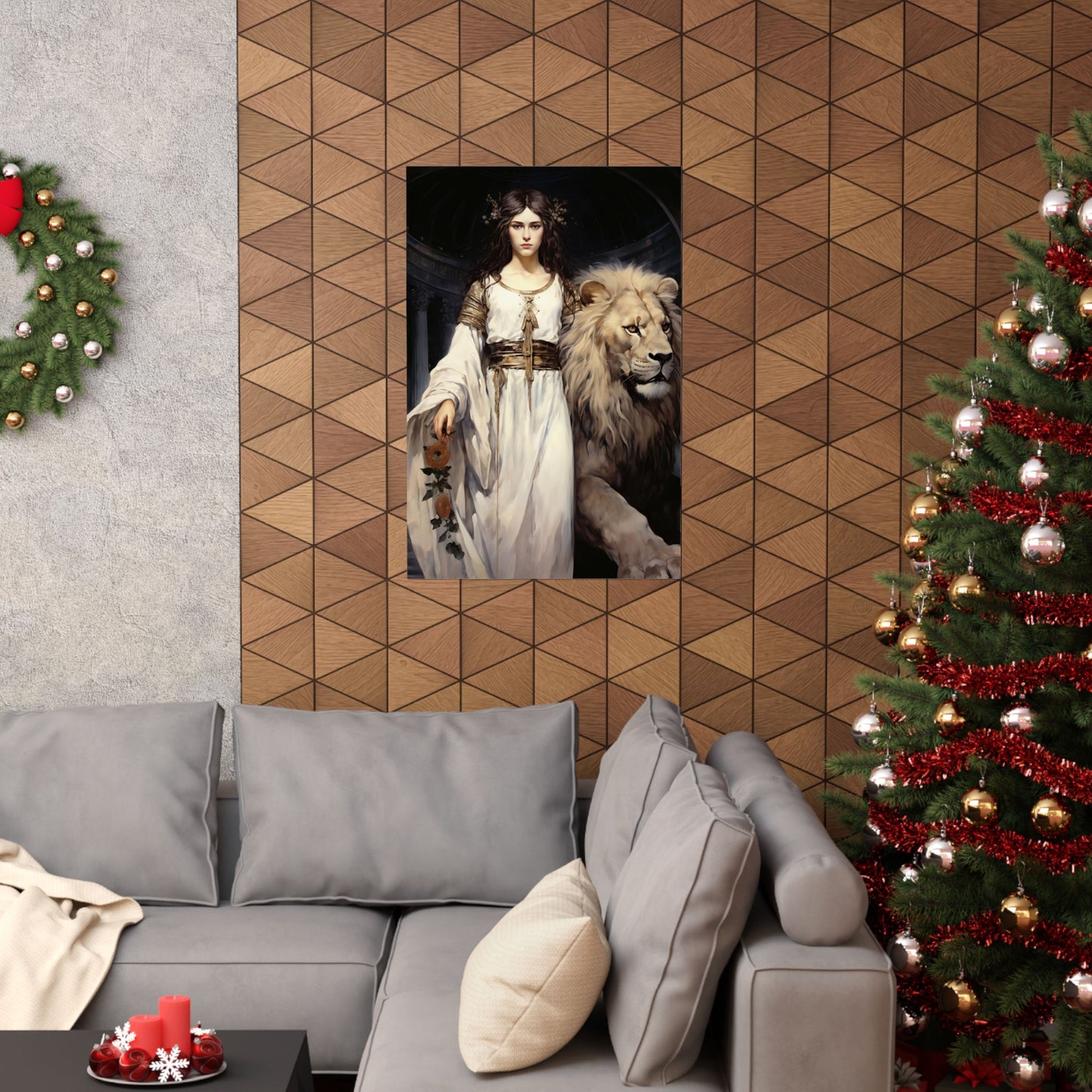 Saint Euphemia Print - Sanctified Souls Print - Multiple Sizes - Premium Matte Vertical Posters