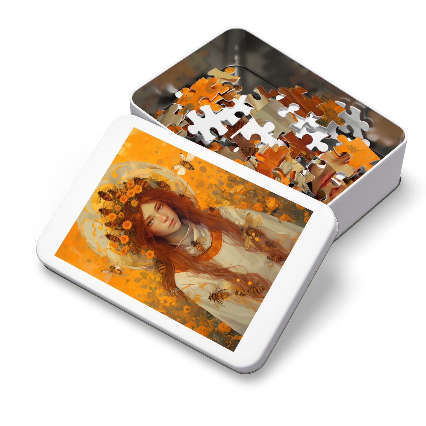 Saint Abigail - Puzzle and Keepsake Tin - Religious Jigsaw Puzzle (30, 110, 252, 500,1000-Piece) - Religious Puzzle