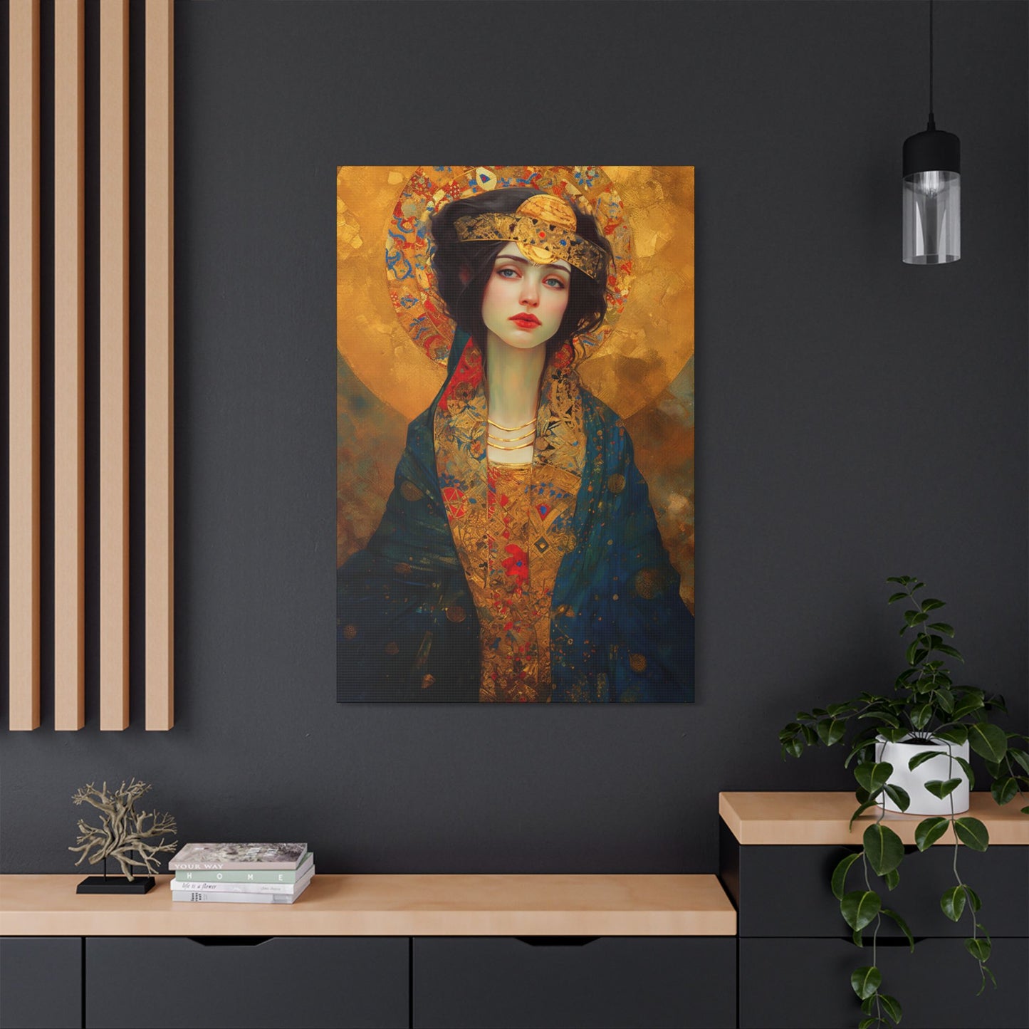 Saint Helena Canvas Print - Multiple Sizes - Catholic Home art - Museum Wrapped Canvas - Sanctified Souls Print