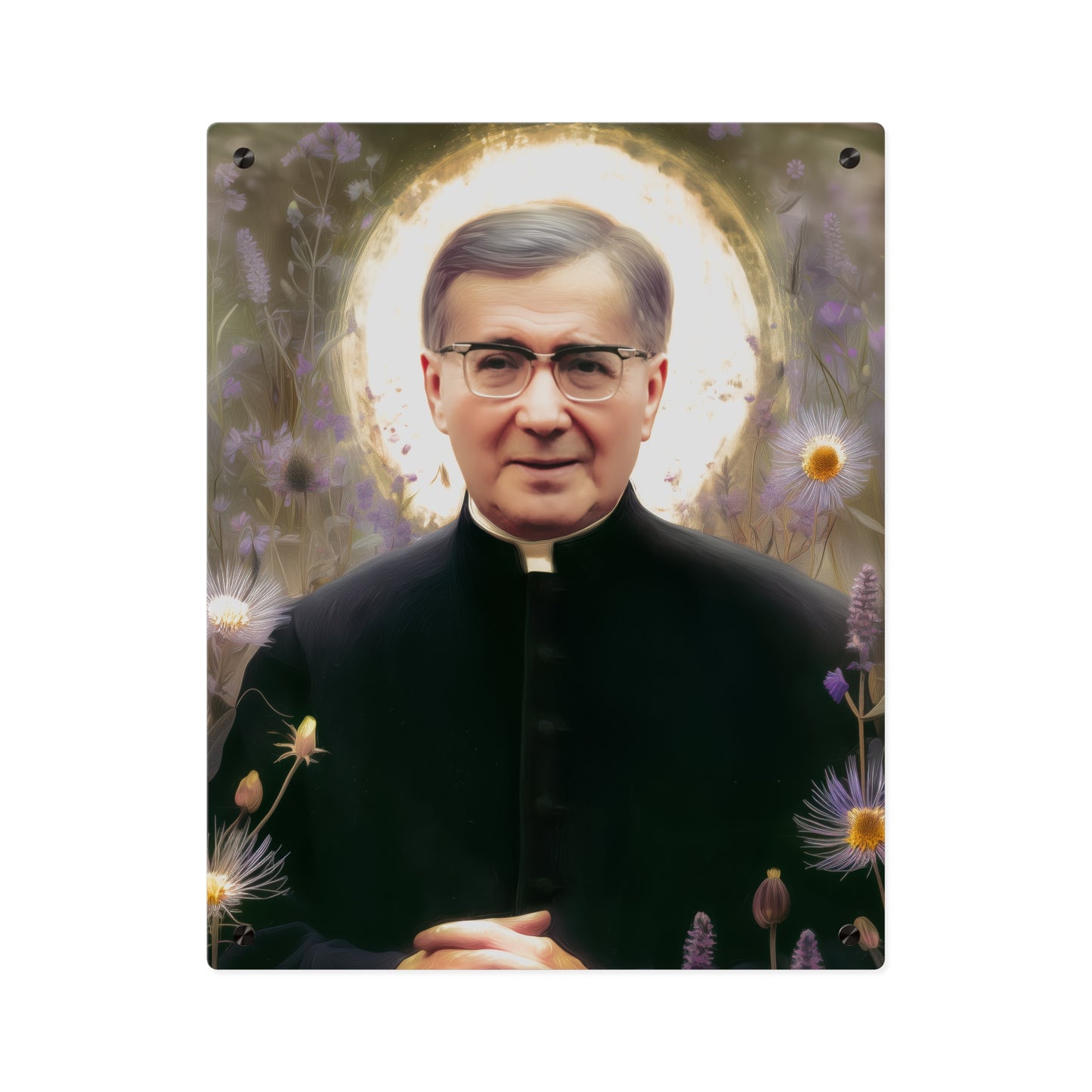 Saint Josemaría Escrivá de Balaguer Acrylic Wall Art Panel - Ready to Hang Acrylic Print - Catholic Saint Art