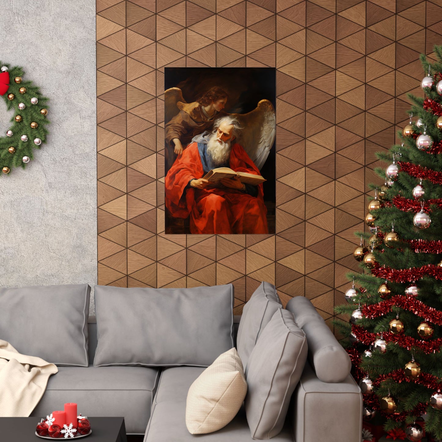 Saint Matthew the Apostle Print - Sanctified Souls Print - Multiple Sizes - Premium Matte Vertical Posters