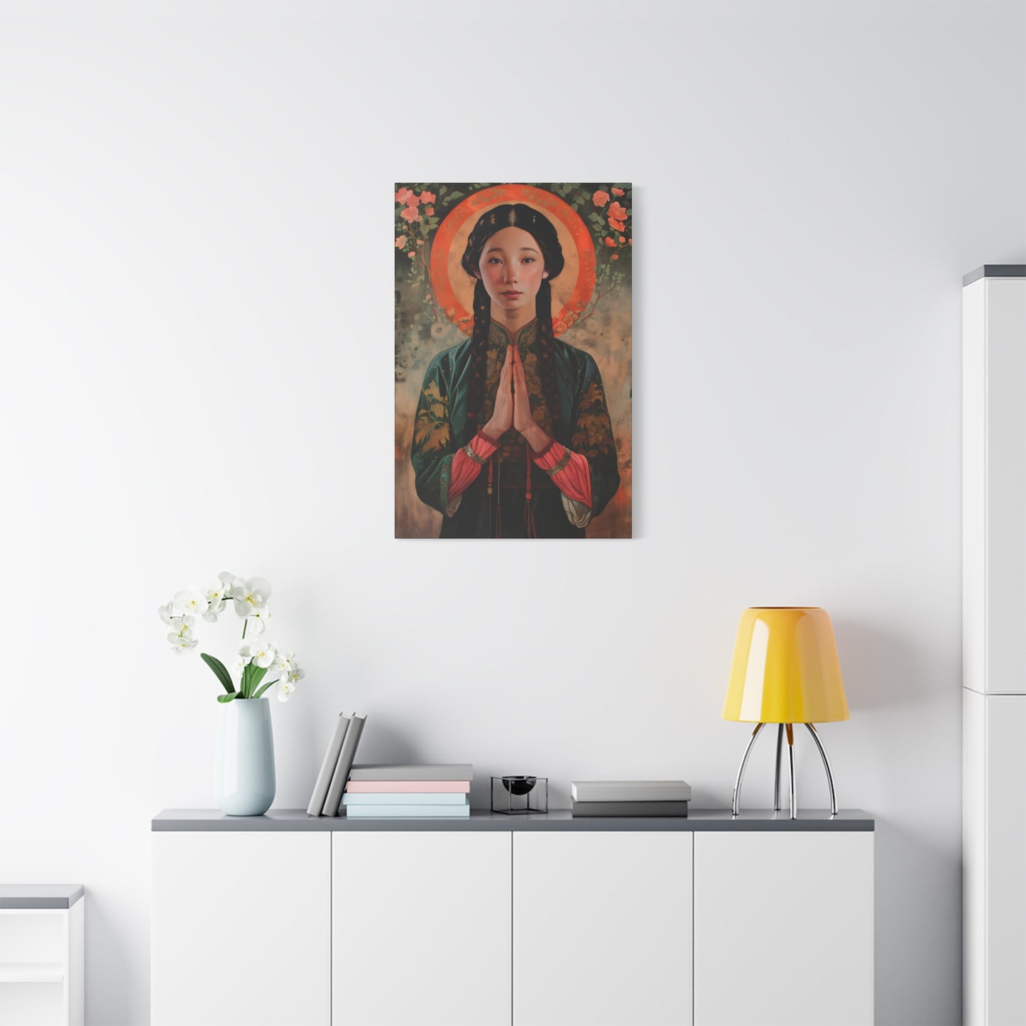 Saint Anna Wang - Museum Wrapped Canvas - Sanctified Souls Print - Art for your Home - Religious Art - Martyr of China