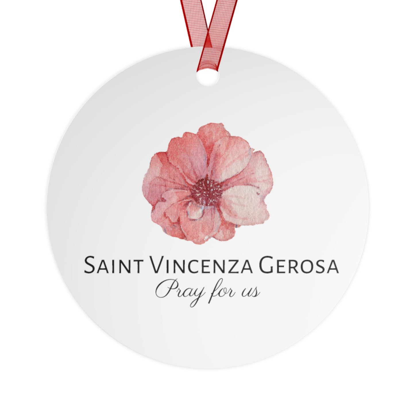 Saint Vincenza Gerosa Metal Ornament - Religious Holiday Christmas Ornament and Keepsake - Catholic Religious Keepsake