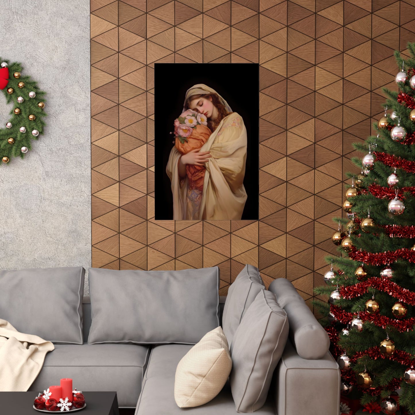 The Silent Cry of the Holy Innocents - The Feast of the Holy Innocents - Multiple Sizes - Premium Posters - Catholic Art - Christian
