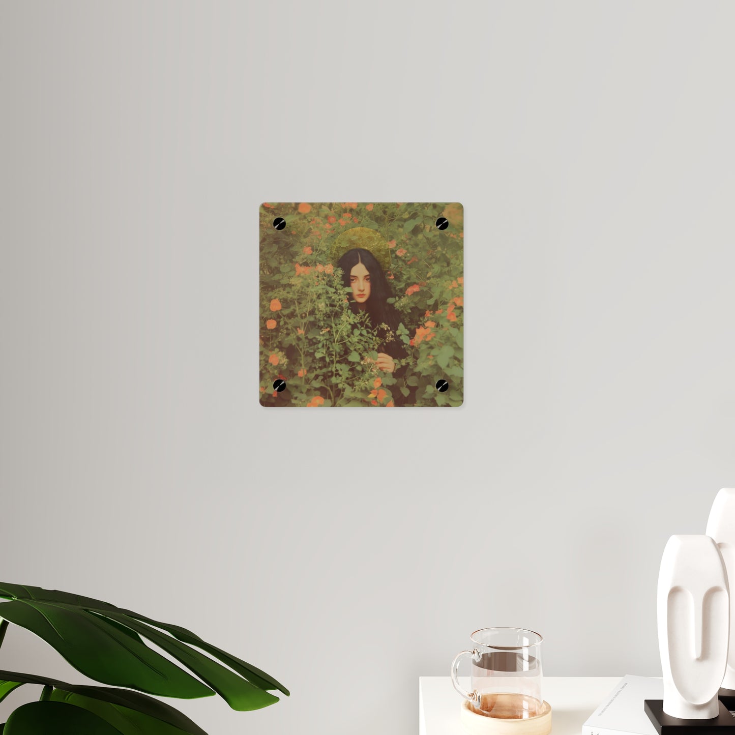 Saint Eve Acrylic Wall Art Panel - Ready to Hang Acrylic Print - Catholic Religious Art - Fine Art Print