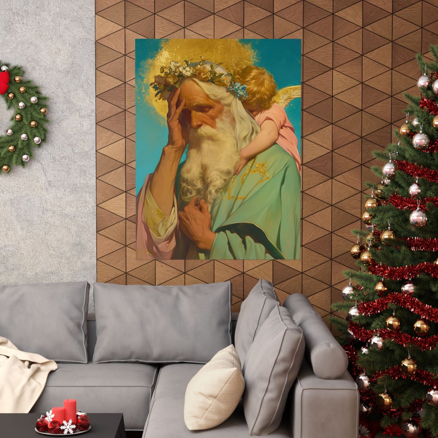 Saint Alexis Falconieri - Sanctified Souls Print - Multiple Sizes - Premium Posters - Catholic Art - Christian Home Decor Artwork