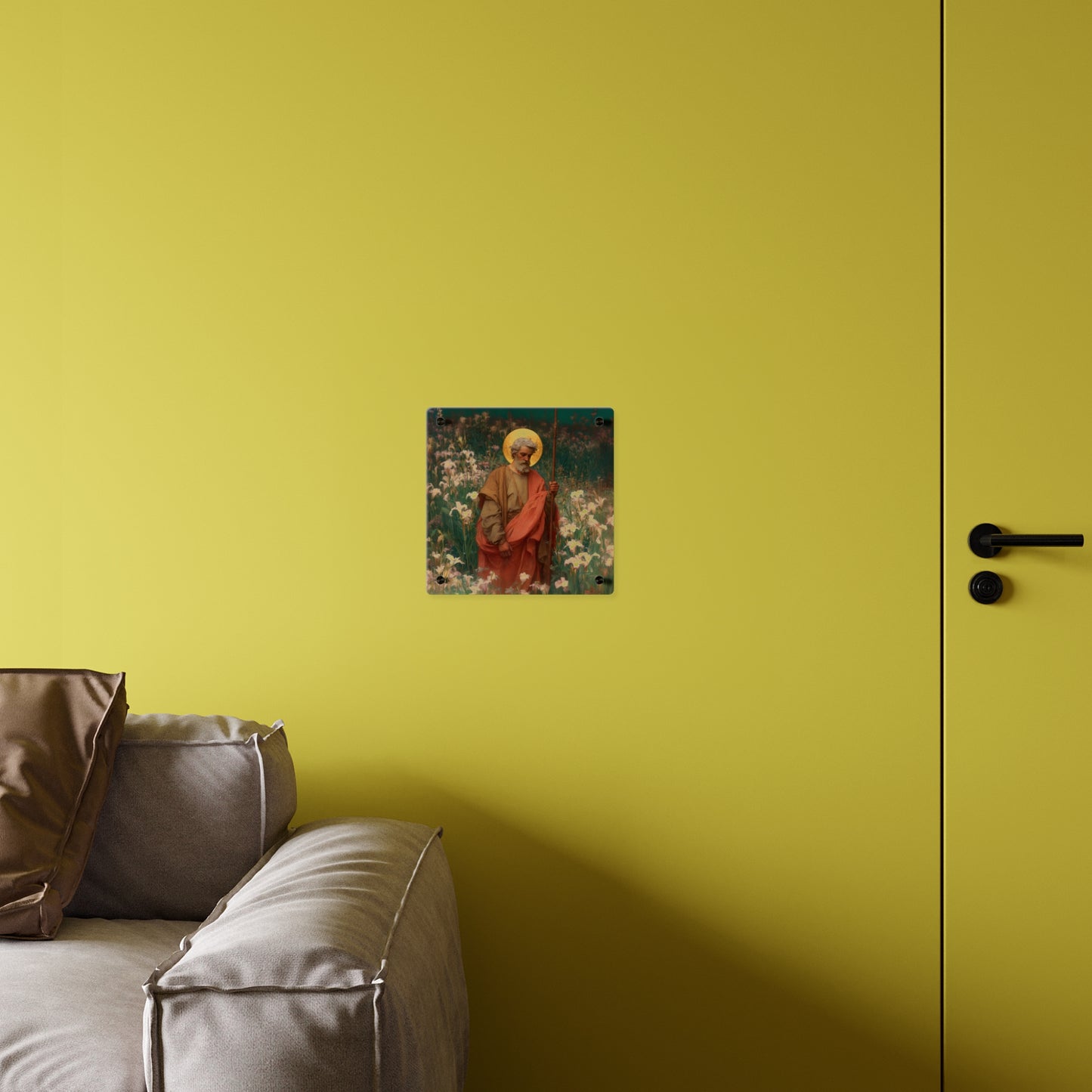 Saint James the Lesser Wall Art Panel - Ready to Hang Acrylic Print - Catholic Saint Art - Patron Saint Print - No Frame needed