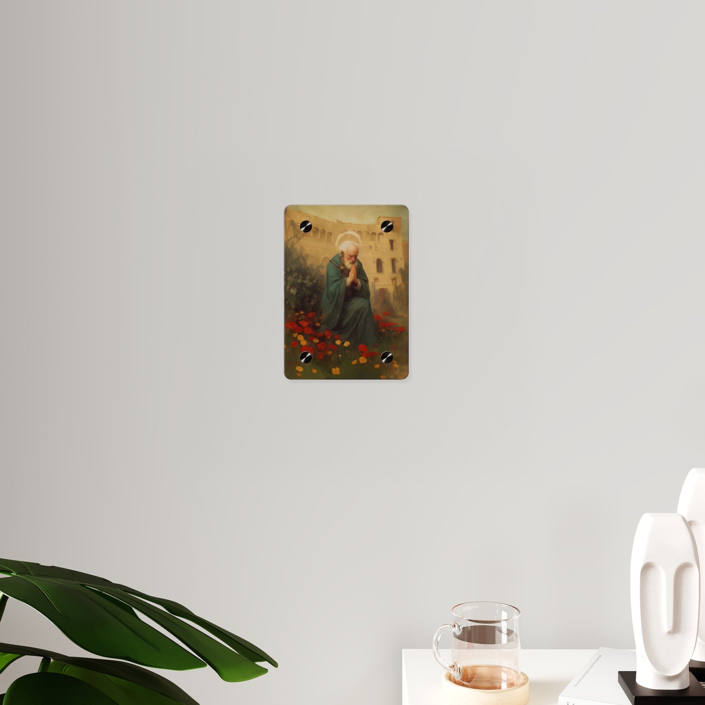 Saint Cyprian Wall Art Panel - Ready to Hang Acrylic Print - Catholic Saint Art - Patron Saint Print - Martyr Art
