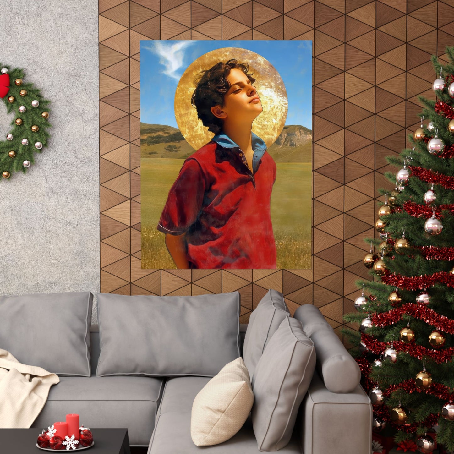 Saint Carlo Acutis - Sanctified Souls Print - Multiple Sizes - Premium Matte Vertical Posters - Catholic