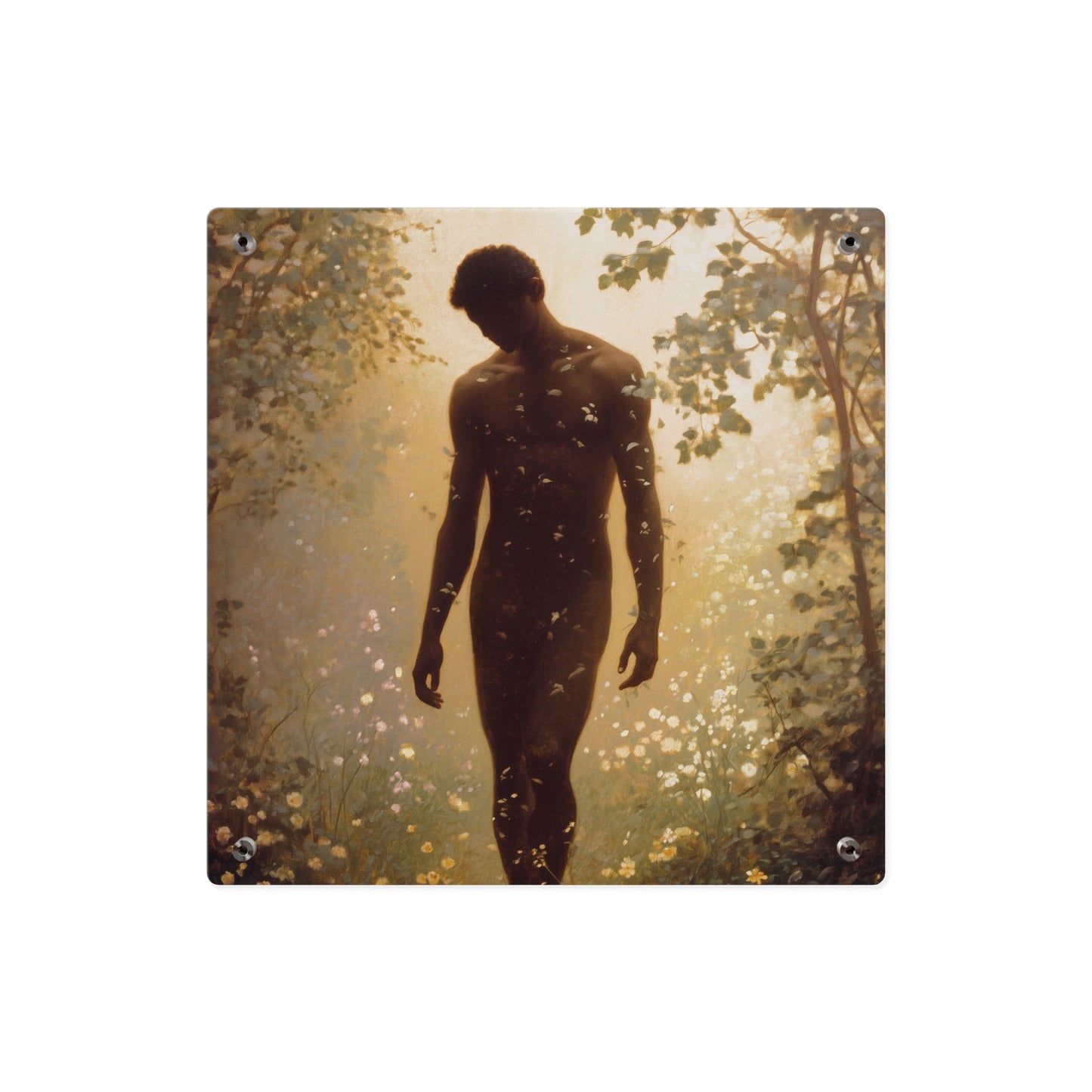 Saint Adam Wall Art Panel - Ready to Hang Acrylic Print - Catholic Saint Art - Patron Saint Print - No Frame needed
