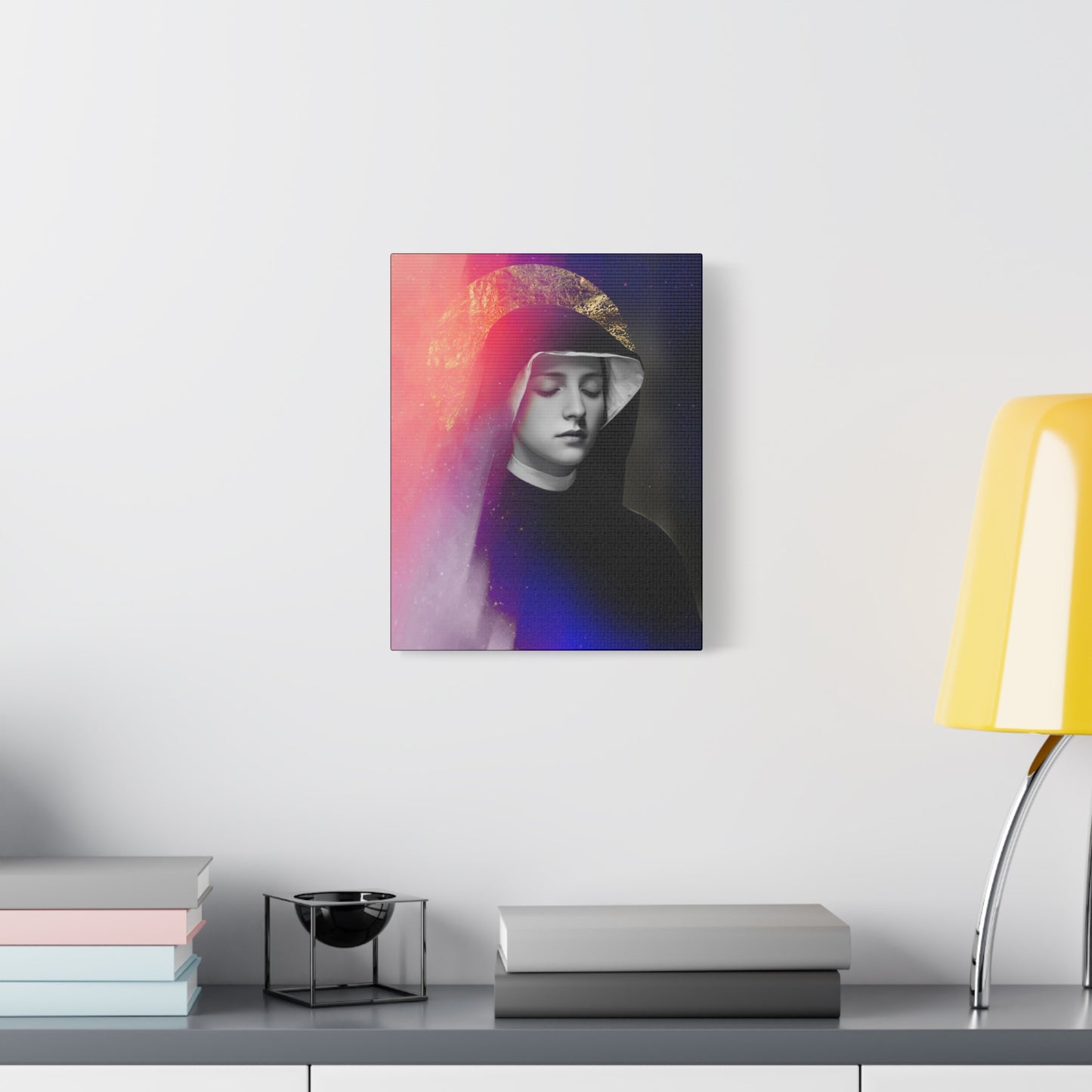 Saint Faustina Kowalska - Museum Wrapped Canvas - Sanctified Souls Print - Religious Art for your Home