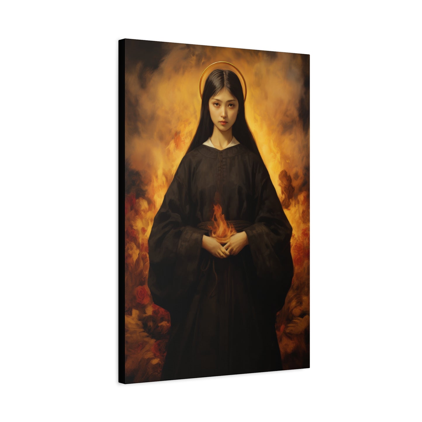 Blessed Mary Magdalen Kiota - Museum Wrapped Canvas - Print - Religious Art for your Home - Christian print - Prayer Room Catholic Saint