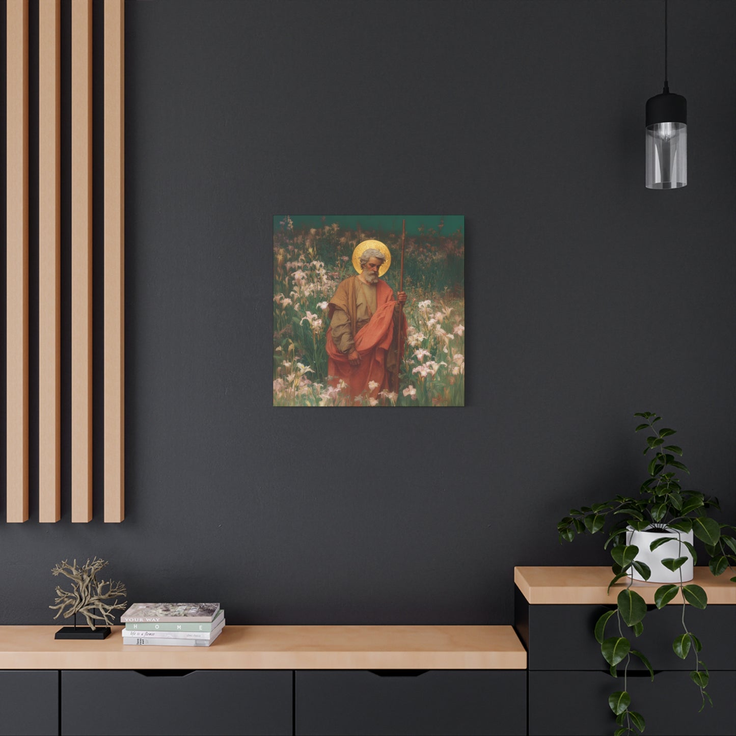 Saint James the Lesser - Museum Wrapped Canvas - Sanctified Souls Print - Religious Art for your Home - Catholic Patron Saint Art