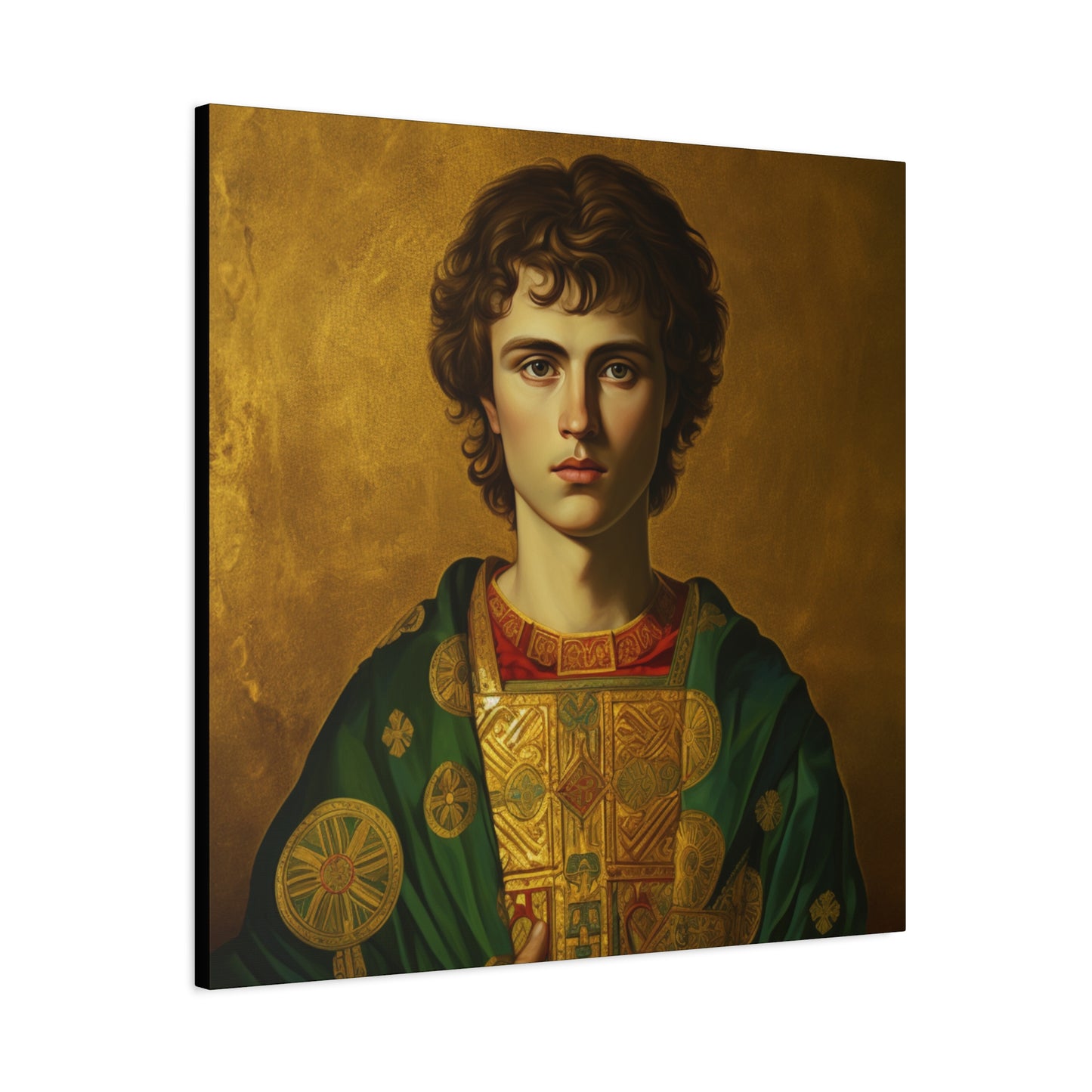 Saint Pantaleon Canvas Print - Multiple Sizes - Catholic Home art - Museum Wrapped Canvas - Sanctified Souls Print