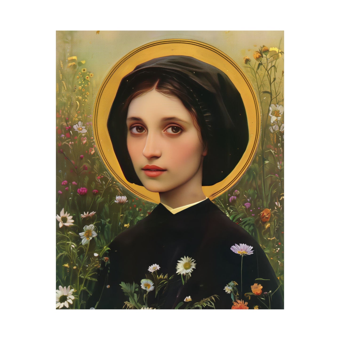 Saint Vincenza Gerosa Poster Print - Sanctified Souls Print - Multiple Sizes - Premium Posters - Catholic Art for your home