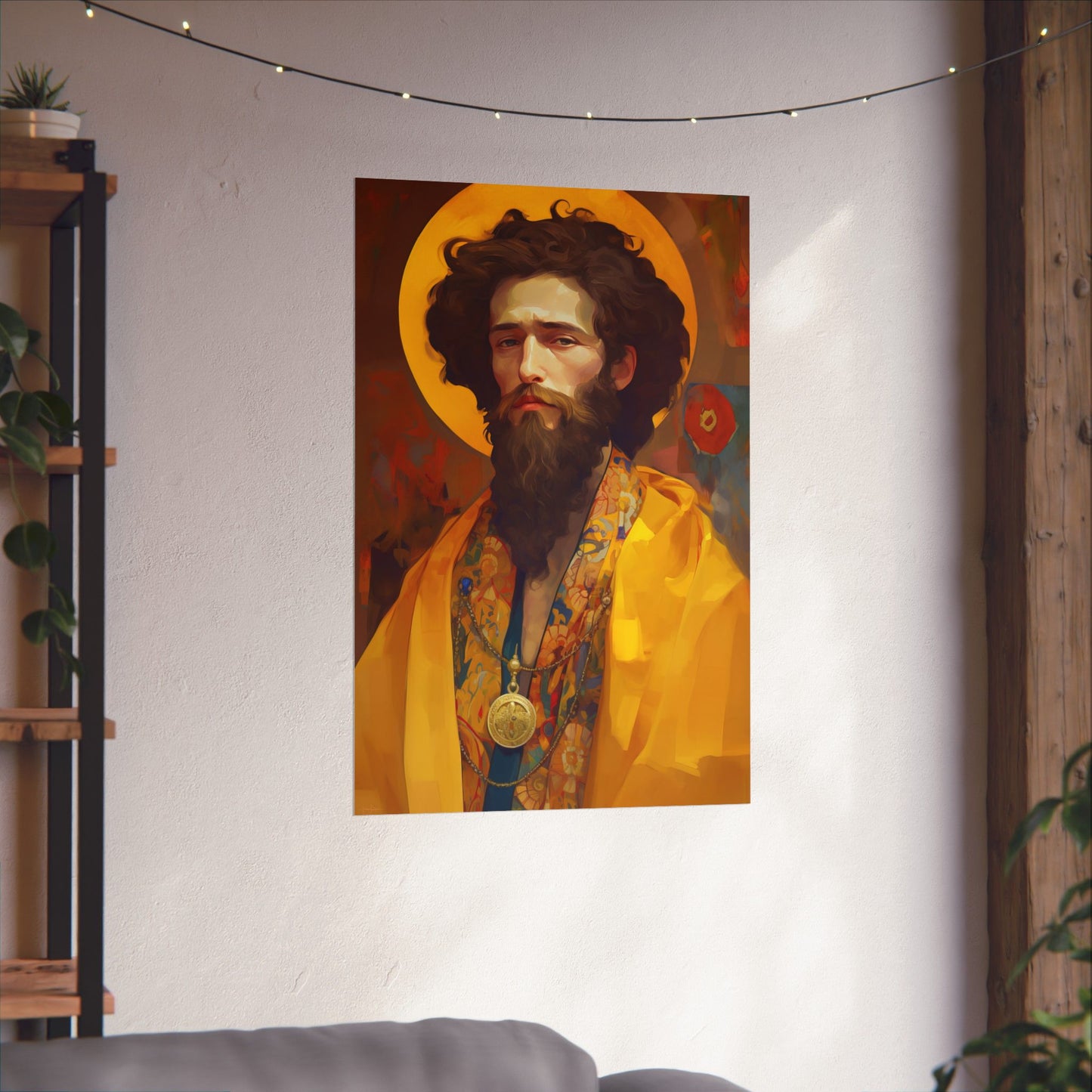 Saint James the Greater - Apostle - Sanctified Souls Print - Multiple Sizes - Premium Matte Vertical Posters
