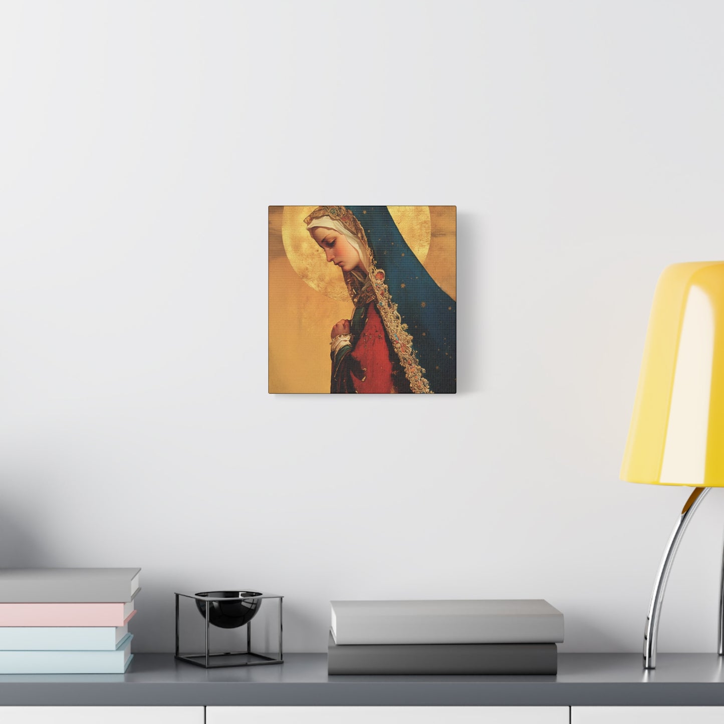 Our Lady of Mercy / Our Lady of Ransom - Multiple Sizes - Catholic Home art - Museum Wrapped Canvas - Sanctified Souls Print - Mother Mary