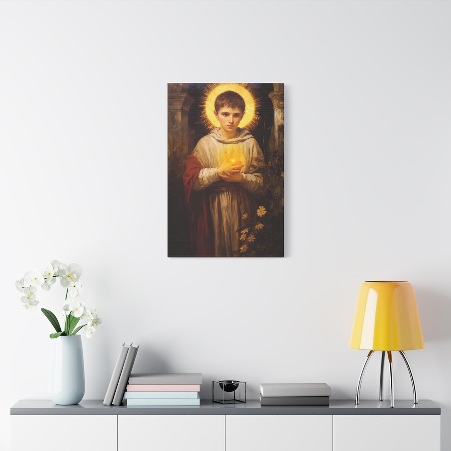 Saint Tarsicius - Museum Wrapped Canvas - Sanctified Souls Print - Religious Art for your Home