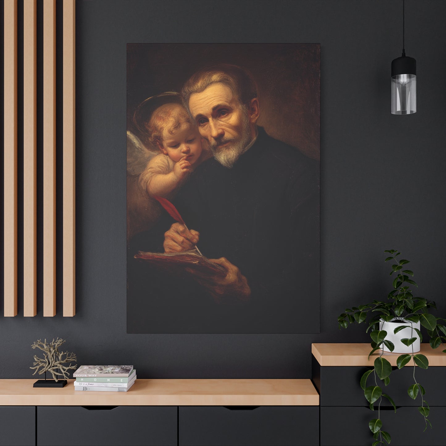 Saint Peter Canisius - Gallery Wrapped Canvas - Print - Religious Art for your Home - Catholic Art Print