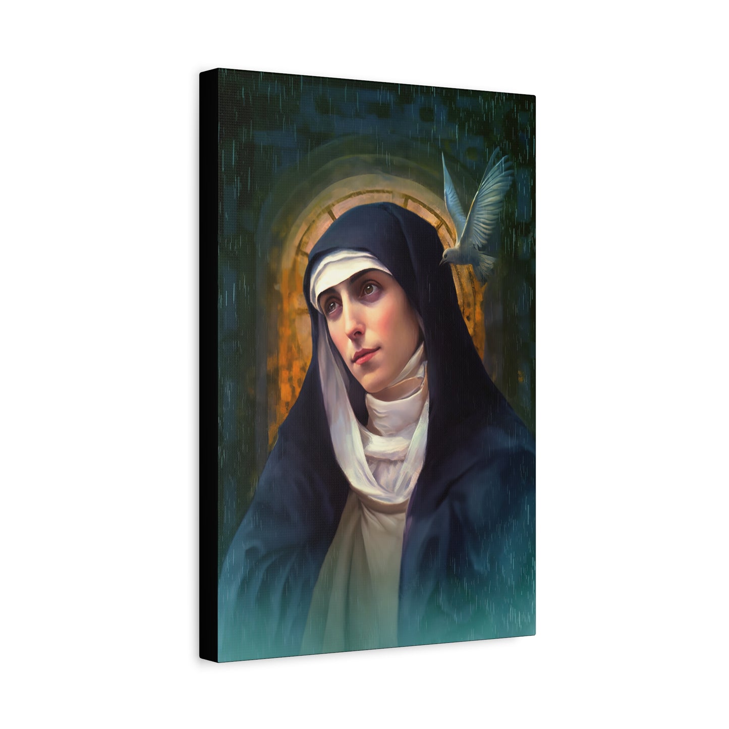 Saint Teresa of Avila - Museum Wrapped Canvas - Sanctified Souls Print - Religious Art for your Home