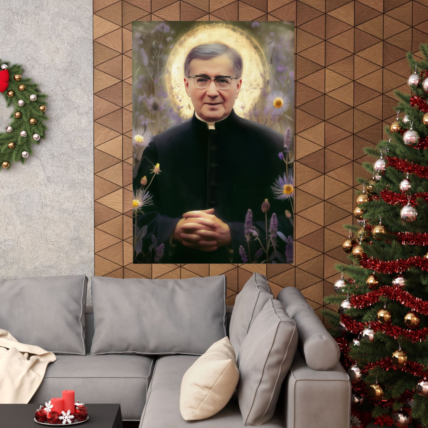 Saint Josemaría Escrivá - Sanctified Souls Print - Multiple Sizes - Premium Matte Vertical Posters