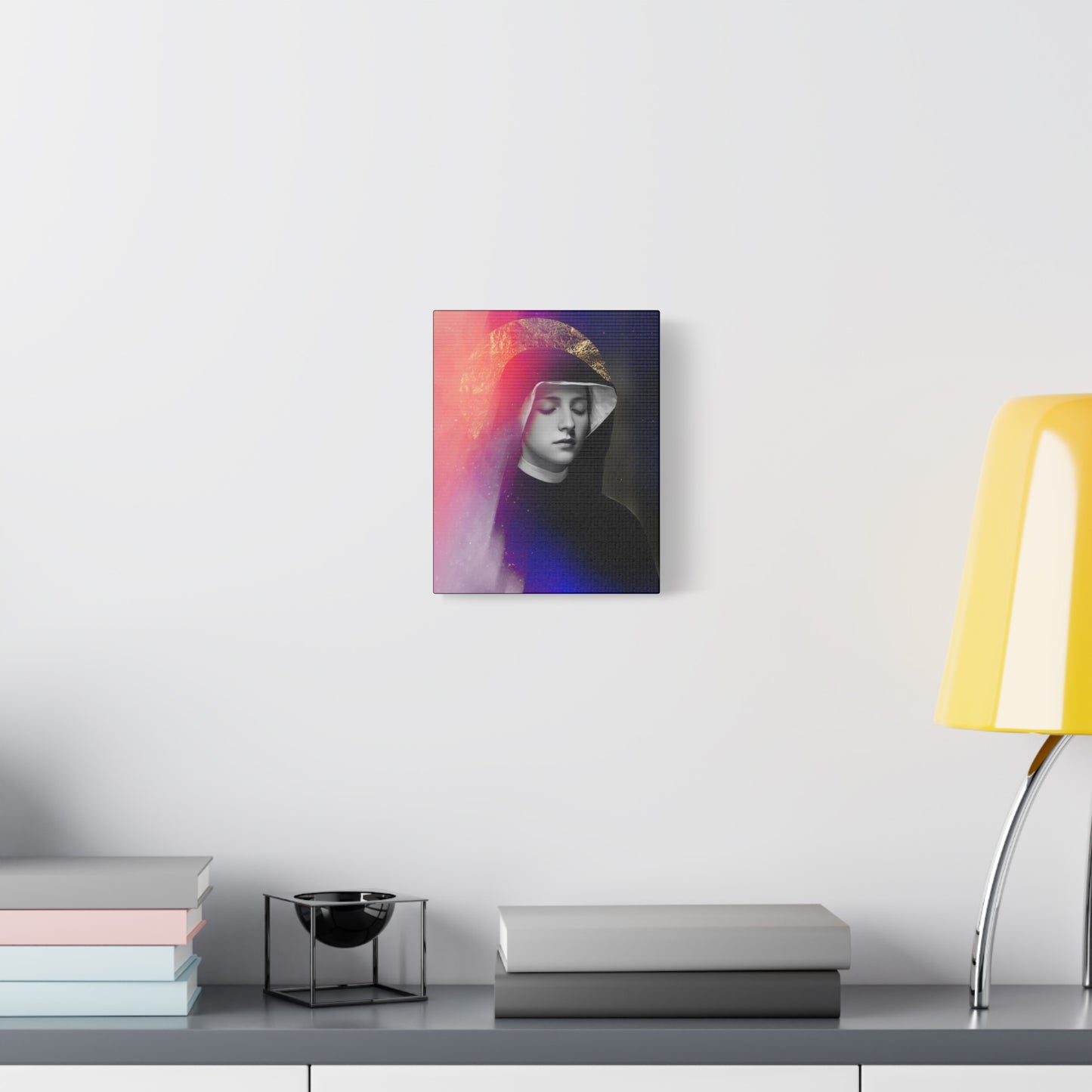 Saint Faustina Kowalska - Museum Wrapped Canvas - Sanctified Souls Print - Religious Art for your Home