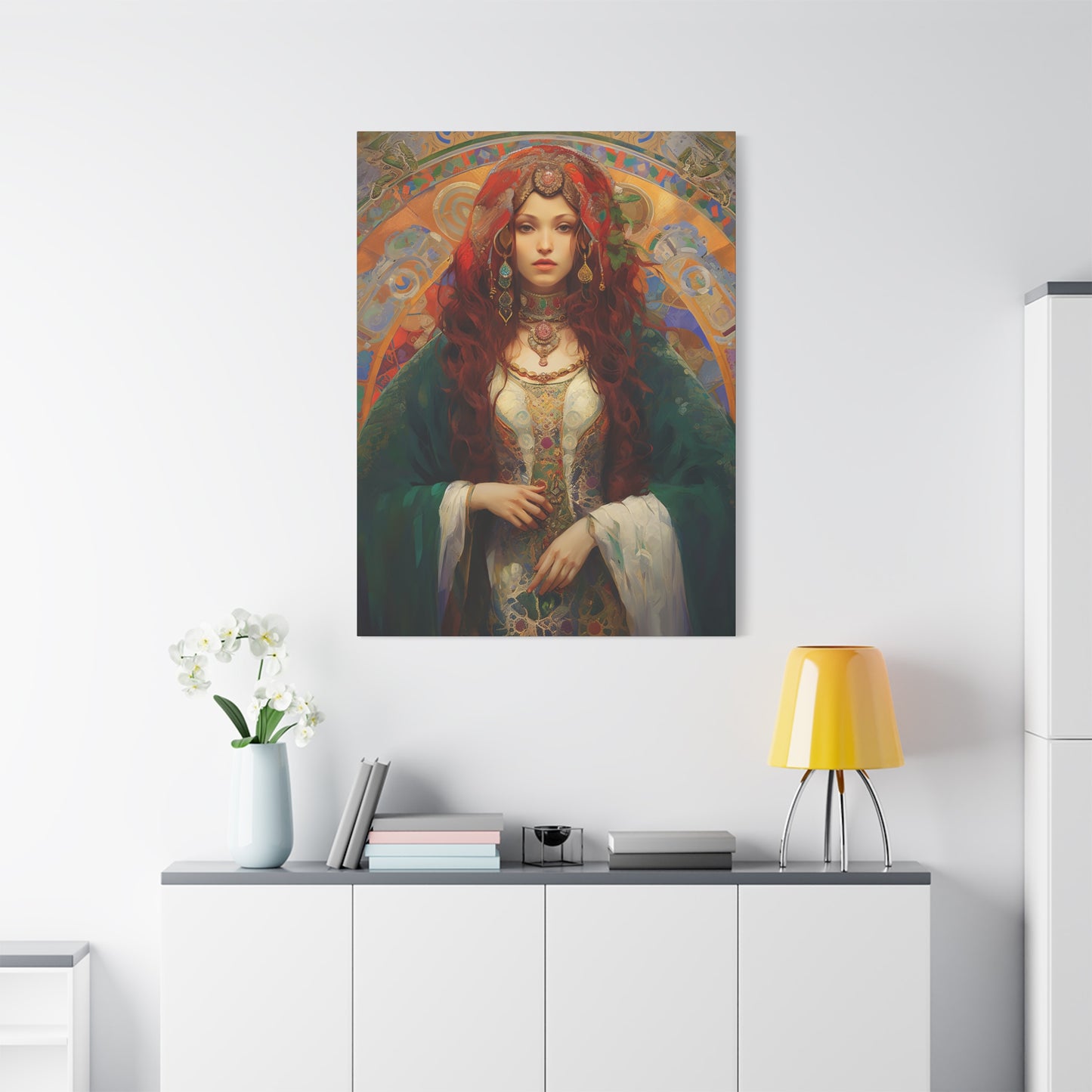 Saint Margaret of Antioch - Museum Wrapped Canvas - Sanctified Souls Print